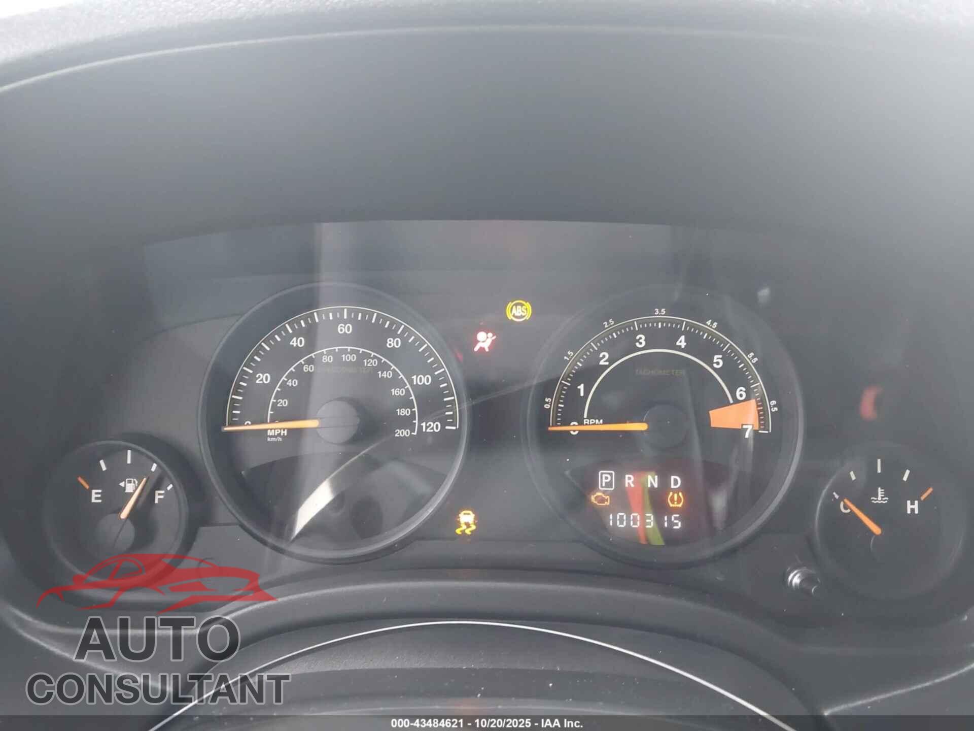 JEEP COMPASS 2014 - 1C4NJDBBXED647076