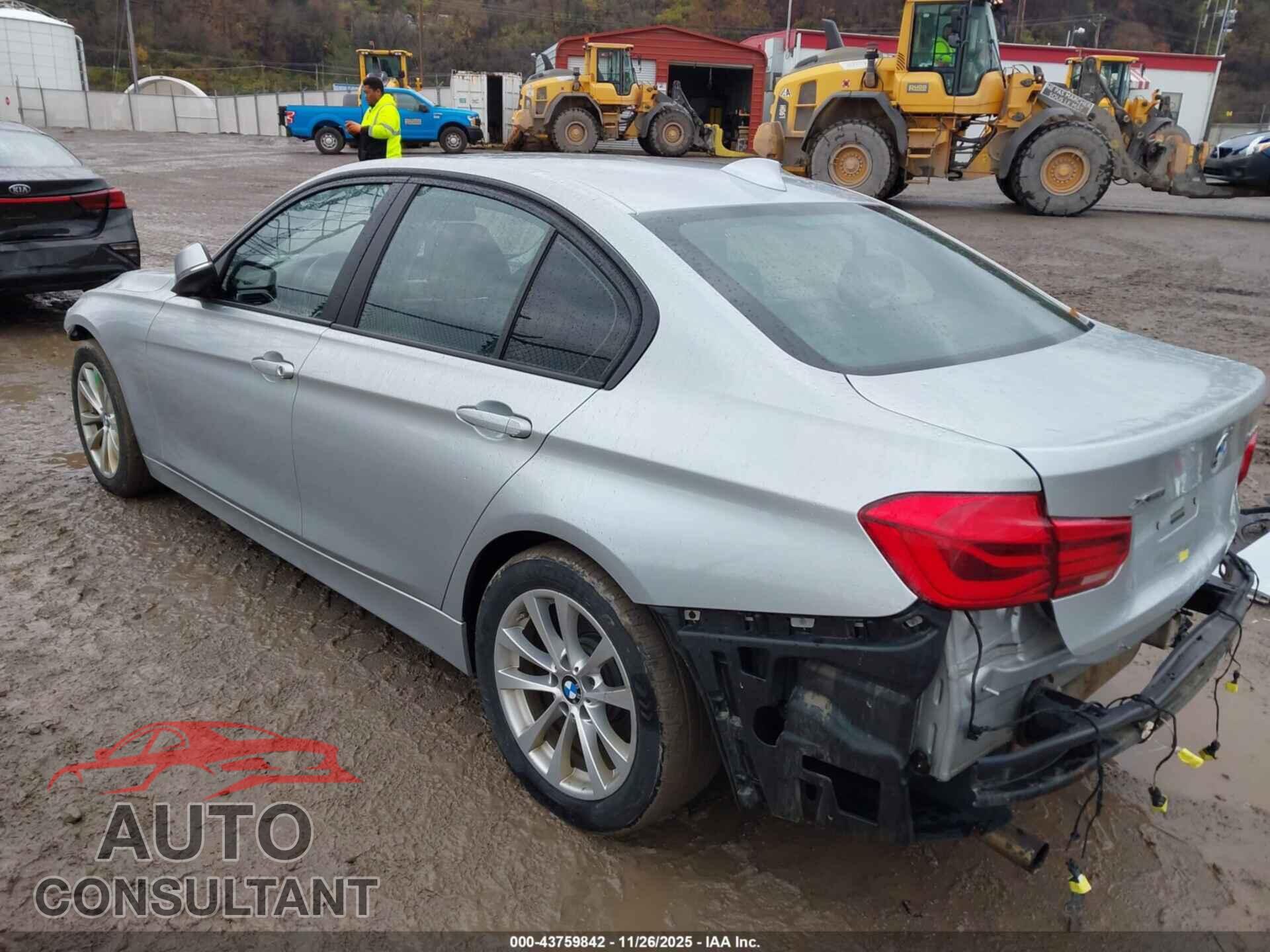 BMW 320I 2016 - WBA8E5G58GNU19131