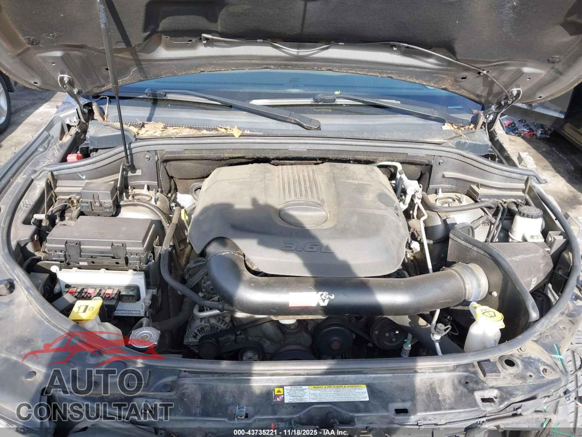 DODGE DURANGO 2011 - 1D4RE4GG6BC667842