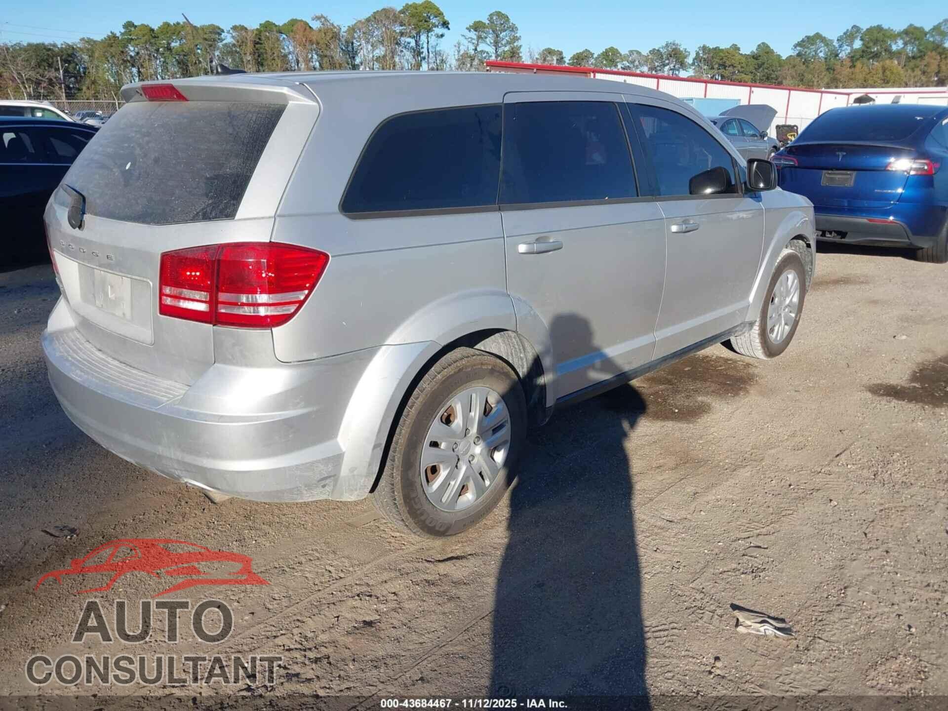 DODGE JOURNEY 2013 - 3C4PDCAB3DT728585