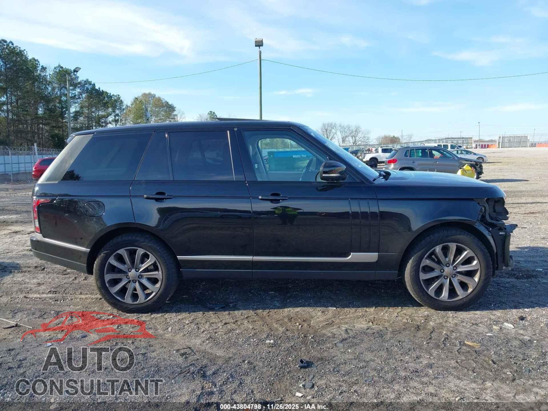 LAND ROVER RANGE ROVER 2015 - SALGS2VF7FA210415