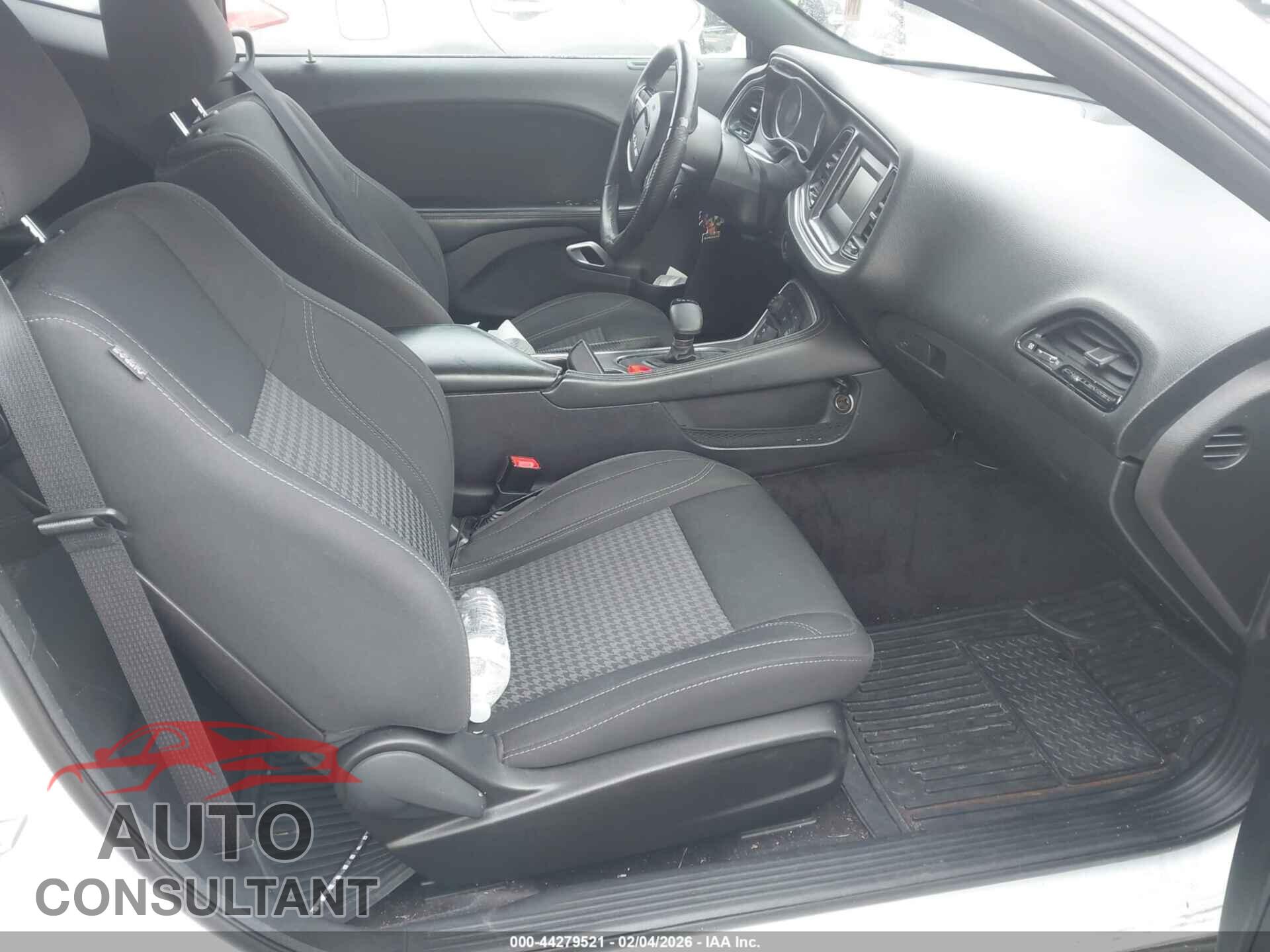 DODGE CHALLENGER 2016 - 2C3CDZAG2GH284498
