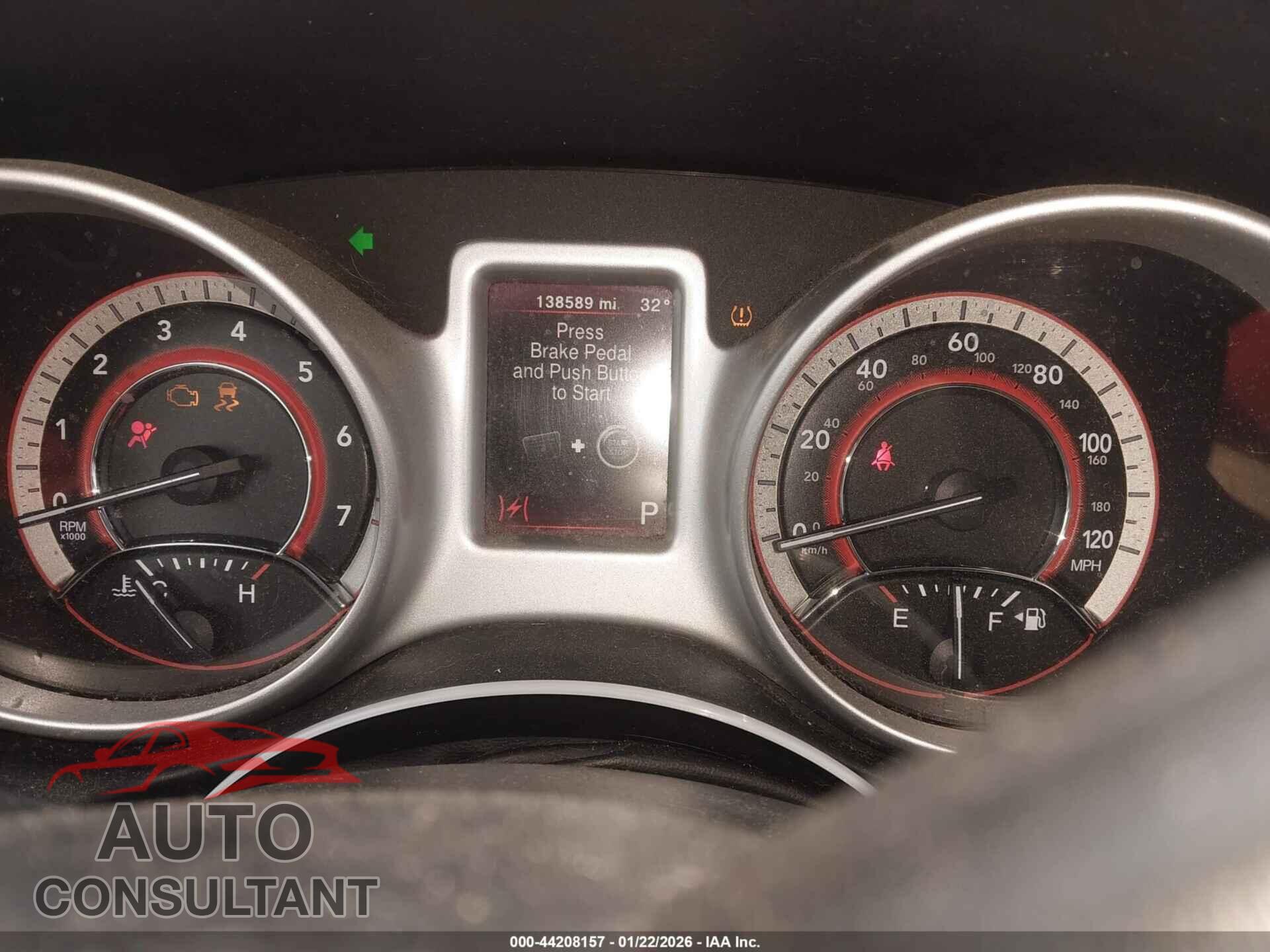 DODGE JOURNEY 2017 - 3C4PDCAB9HT697073
