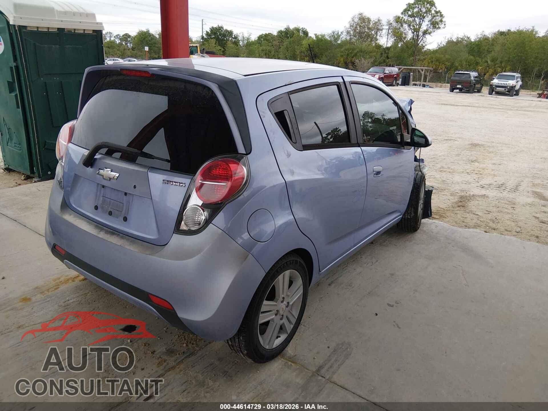 CHEVROLET SPARK 2014 - KL8CD6S99EC490789