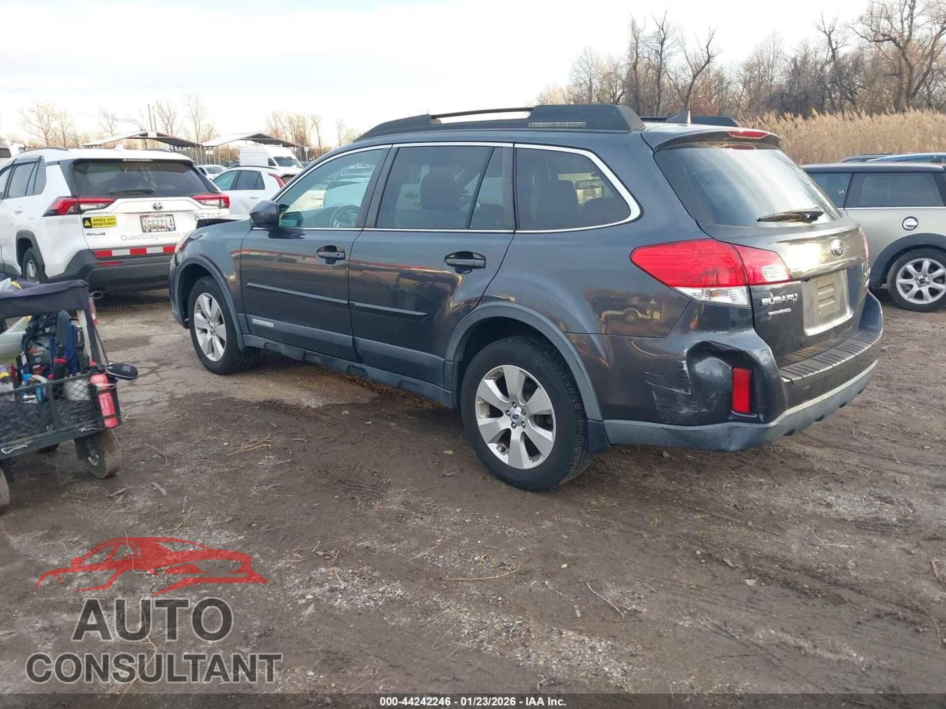 SUBARU OUTBACK 2012 - 4S4BRBLC2C3256168