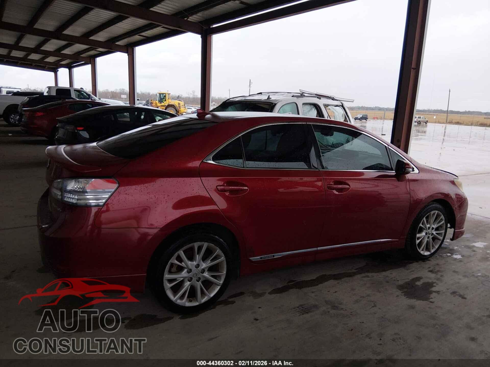 LEXUS HS 250H 2010 - JTHBB1BA2A2003114