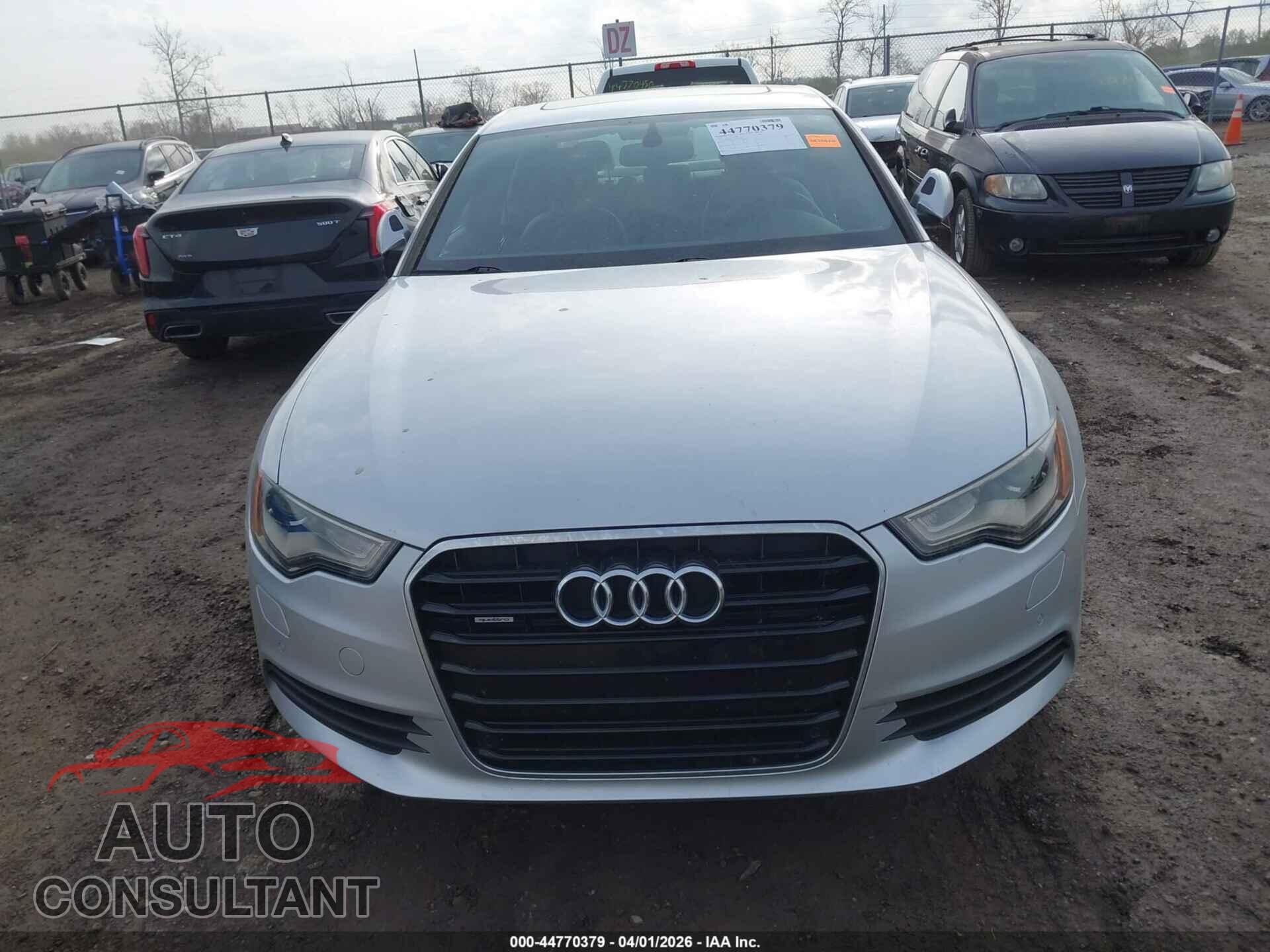 AUDI A6 2013 - WAUGFAFC0DN031288