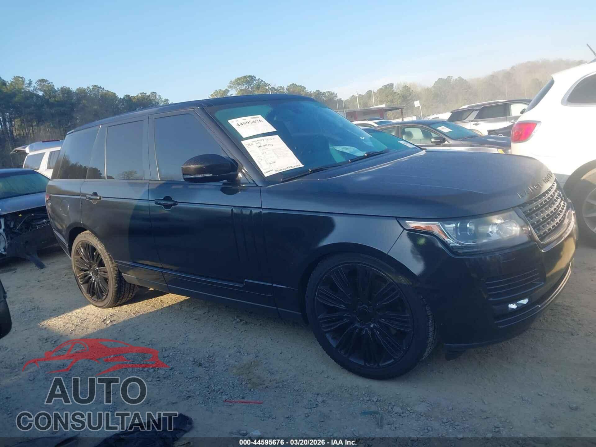 LAND ROVER RANGE ROVER 2016 - SALGS2PF9GA315360