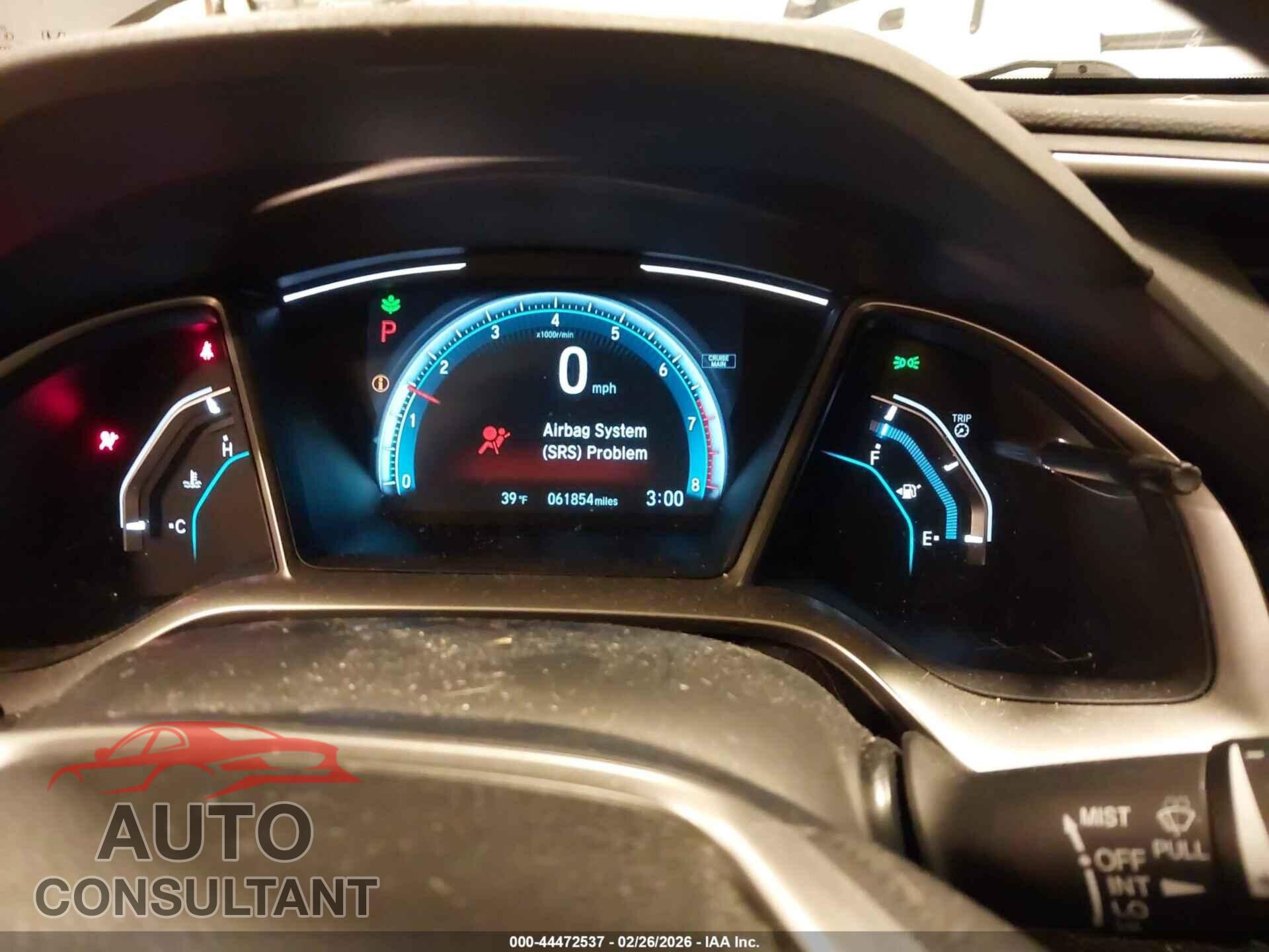 HONDA CIVIC 2017 - 19XFC2F75HE035508