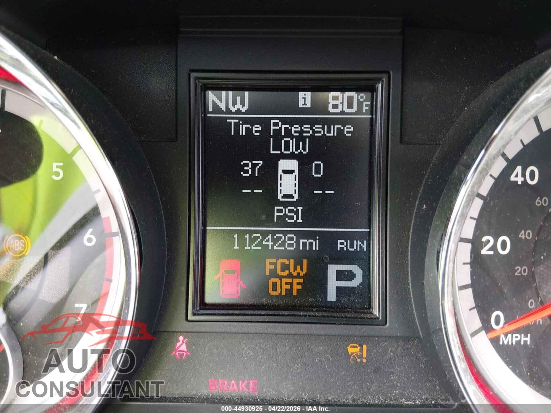 DODGE DURANGO 2012 - 1C4SDHET7CC260574