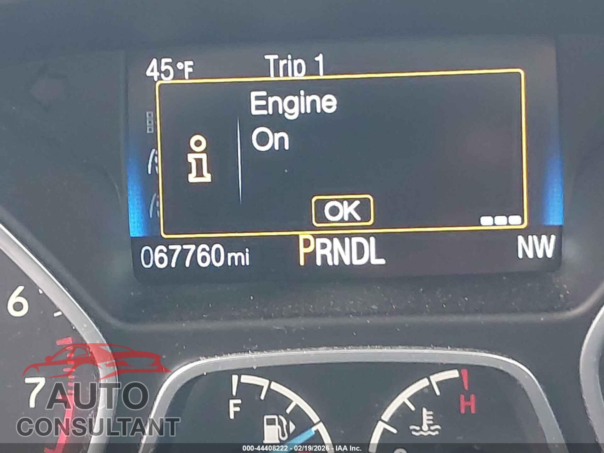 FORD FOCUS 2017 - 1FADP3K28HL209306
