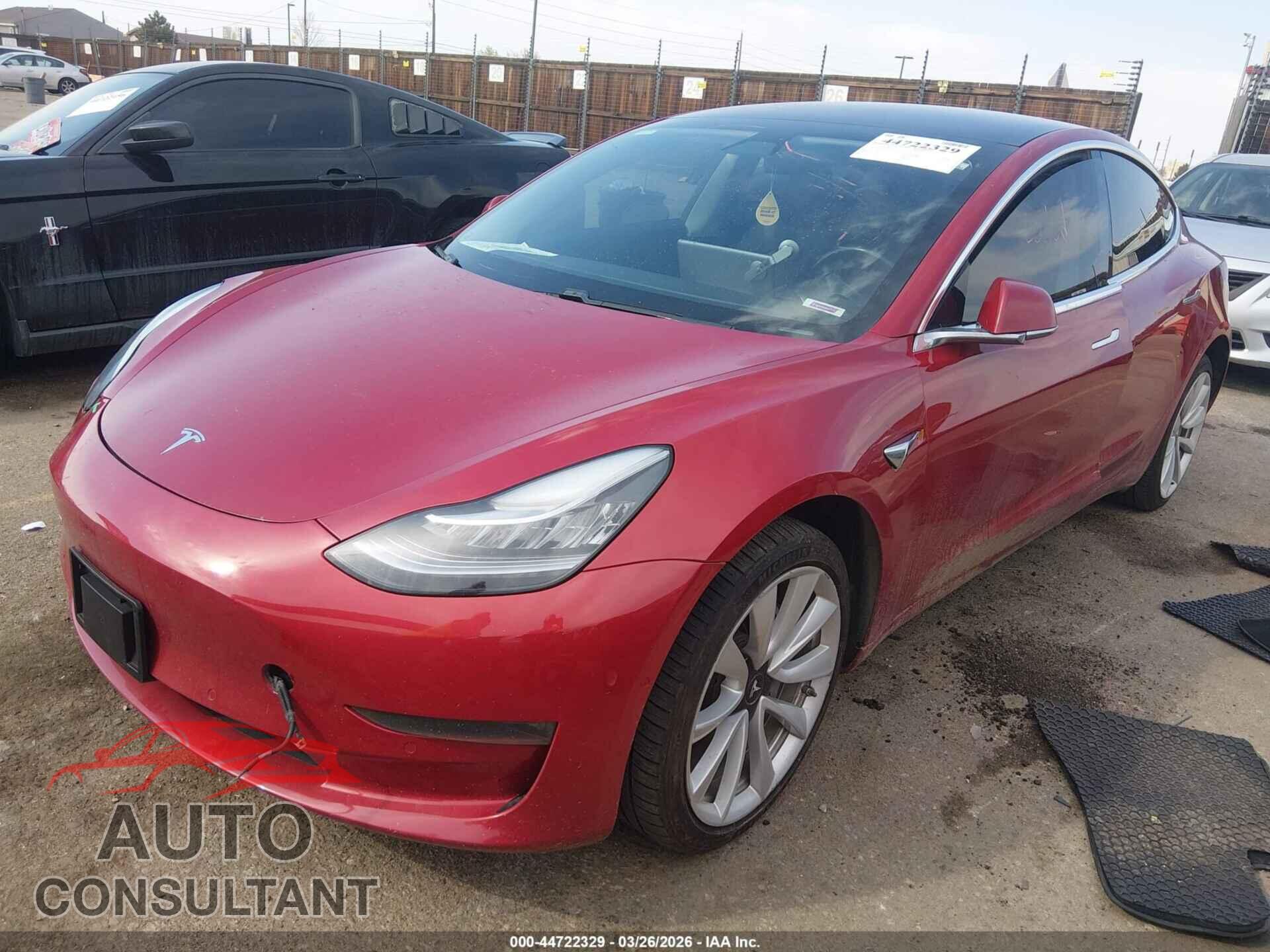 TESLA MODEL 3 2018 - 5YJ3E1EA3JF013639