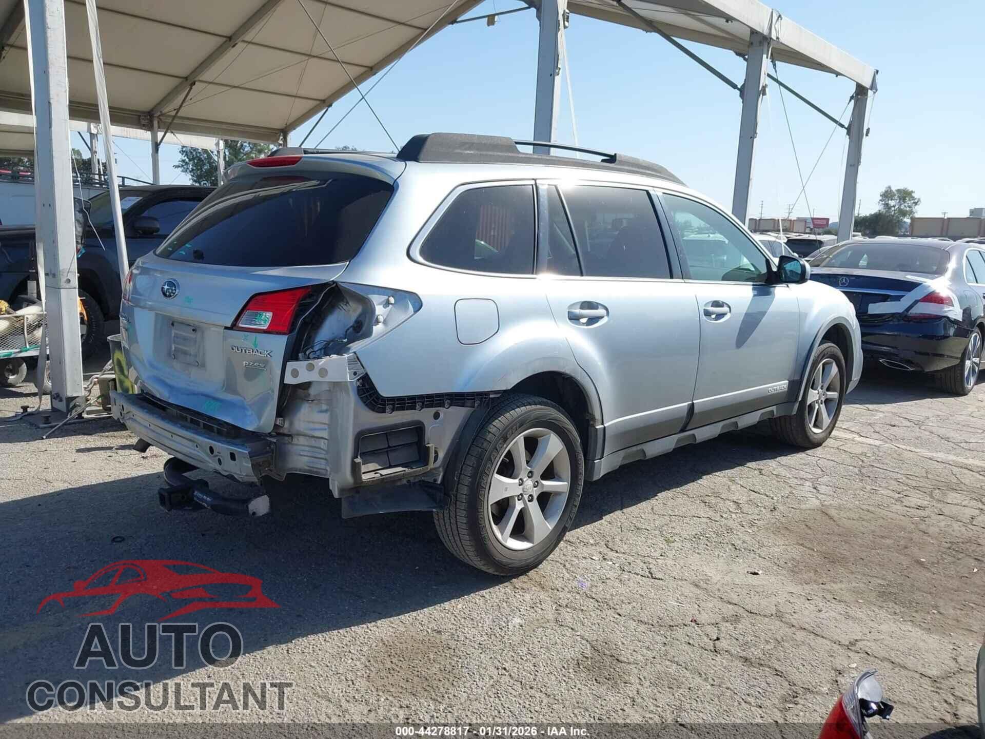 SUBARU OUTBACK 2013 - 4S4BRBCC9D3292425