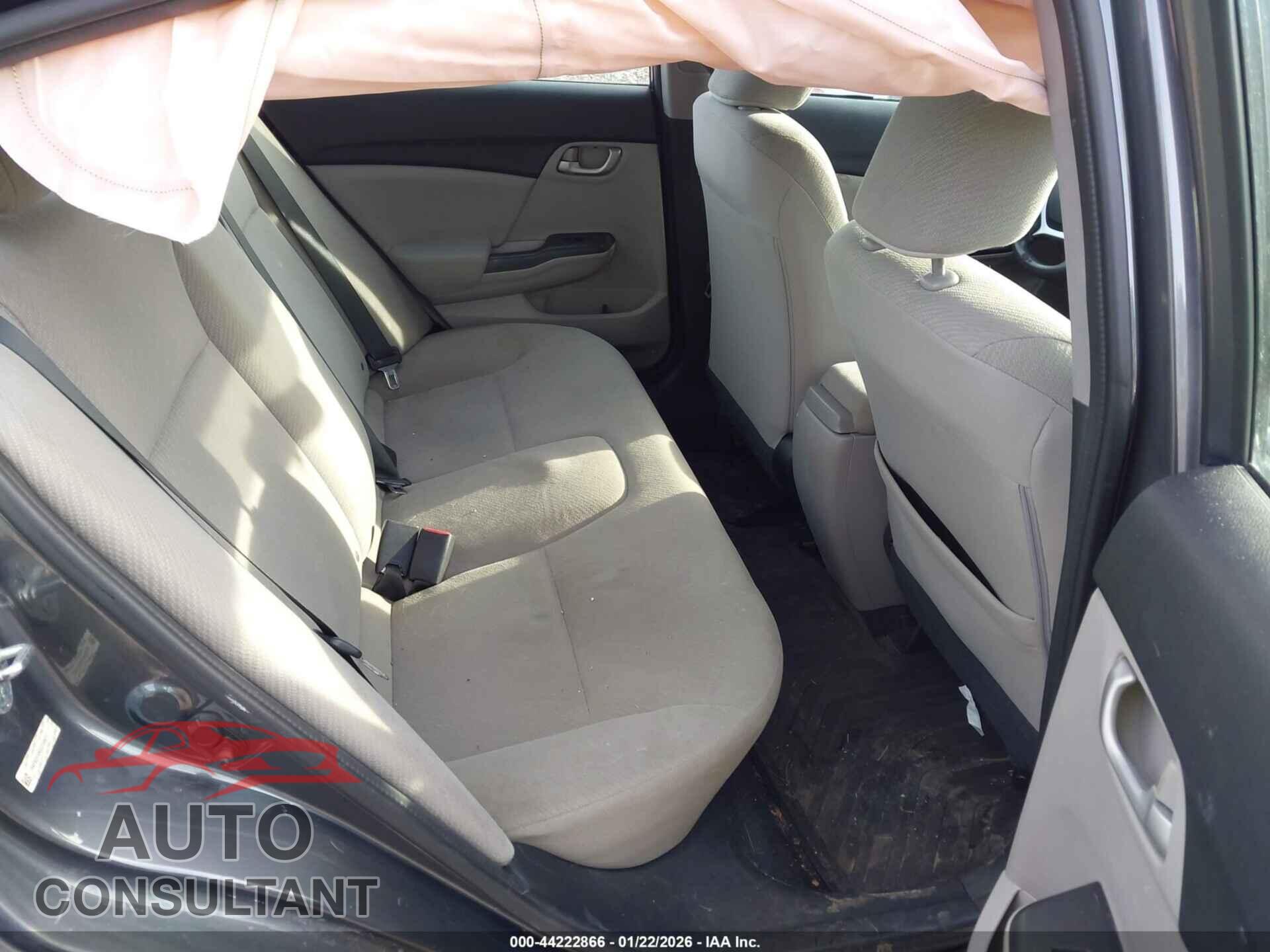HONDA CIVIC 2013 - 19XFB2F5XDE214977