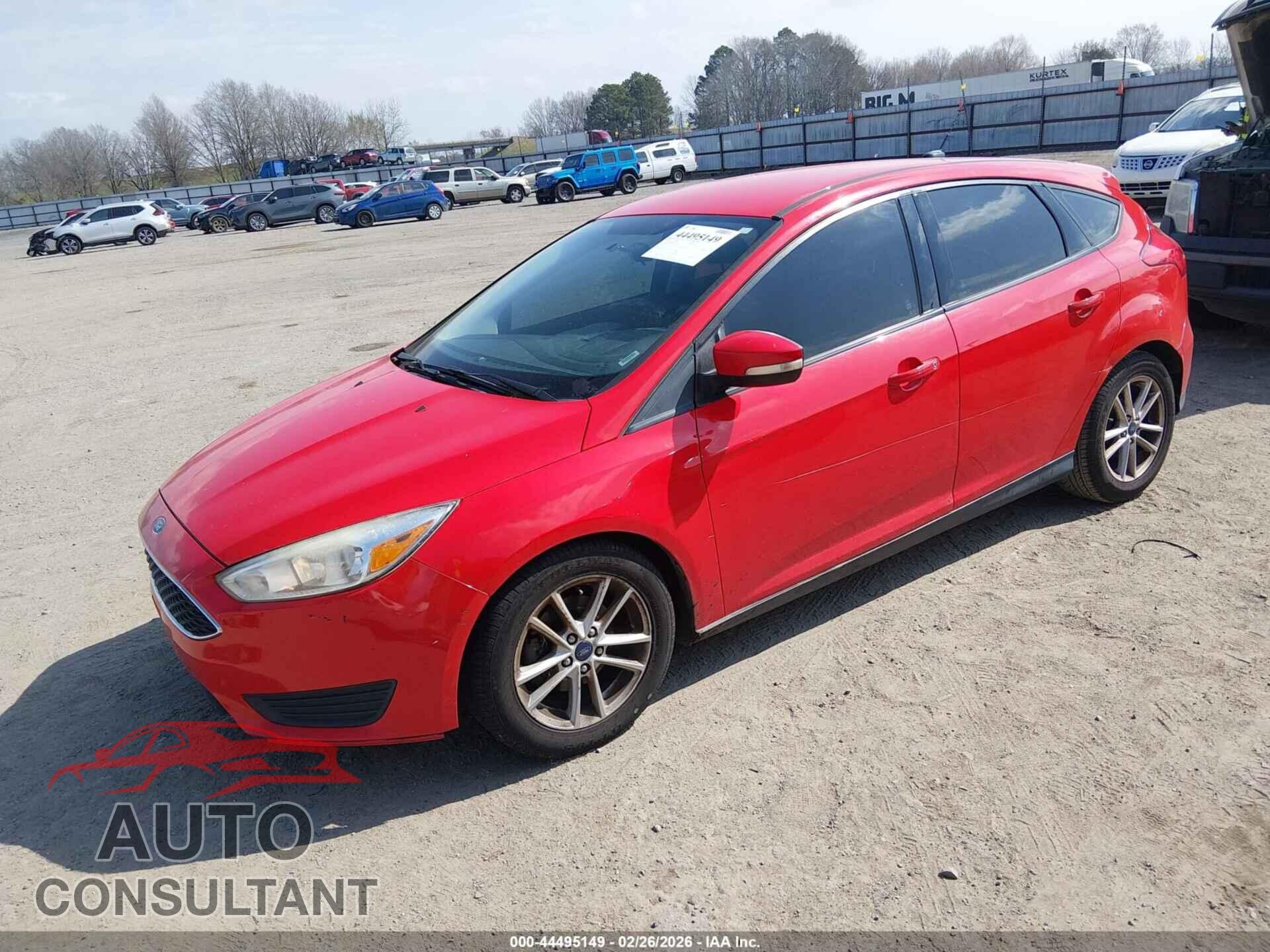 FORD FOCUS 2017 - 1FADP3K23HL248174