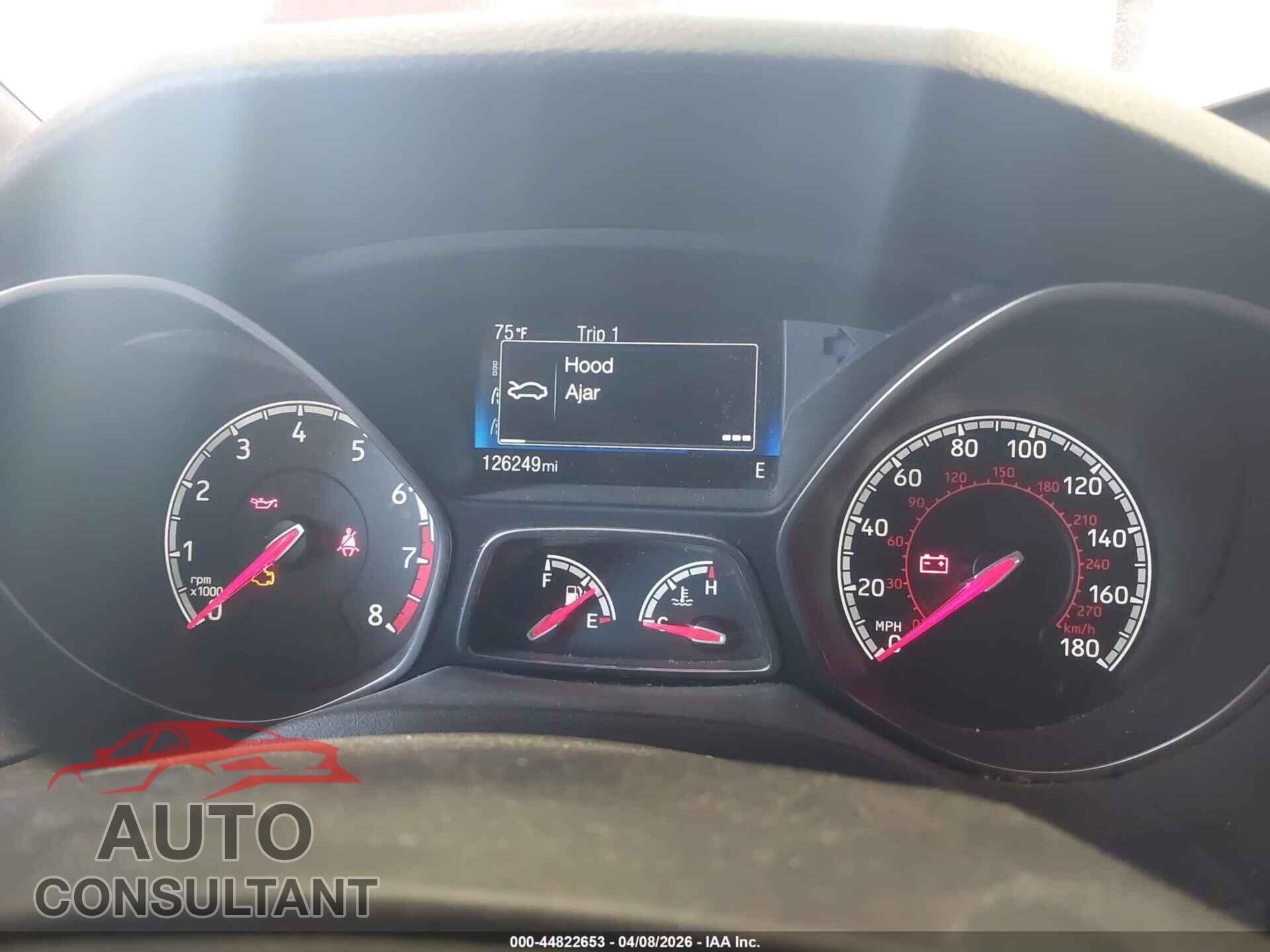 FORD FOCUS ST 2017 - 1FADP3L92HL334135