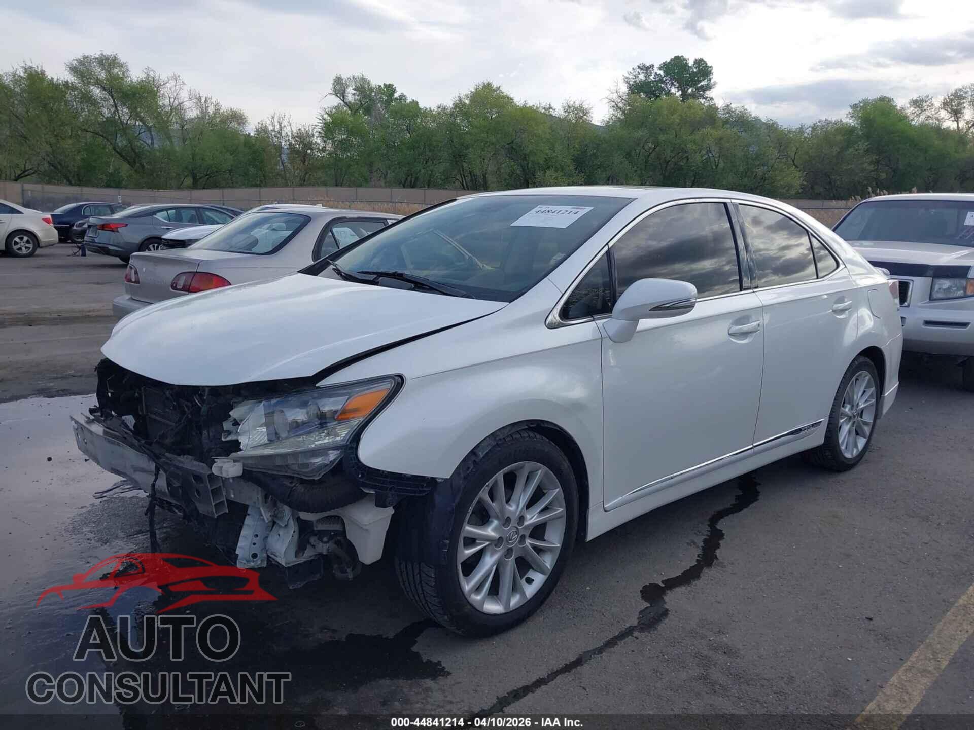 LEXUS HS 250H 2010 - JTHBB1BA9A2025448