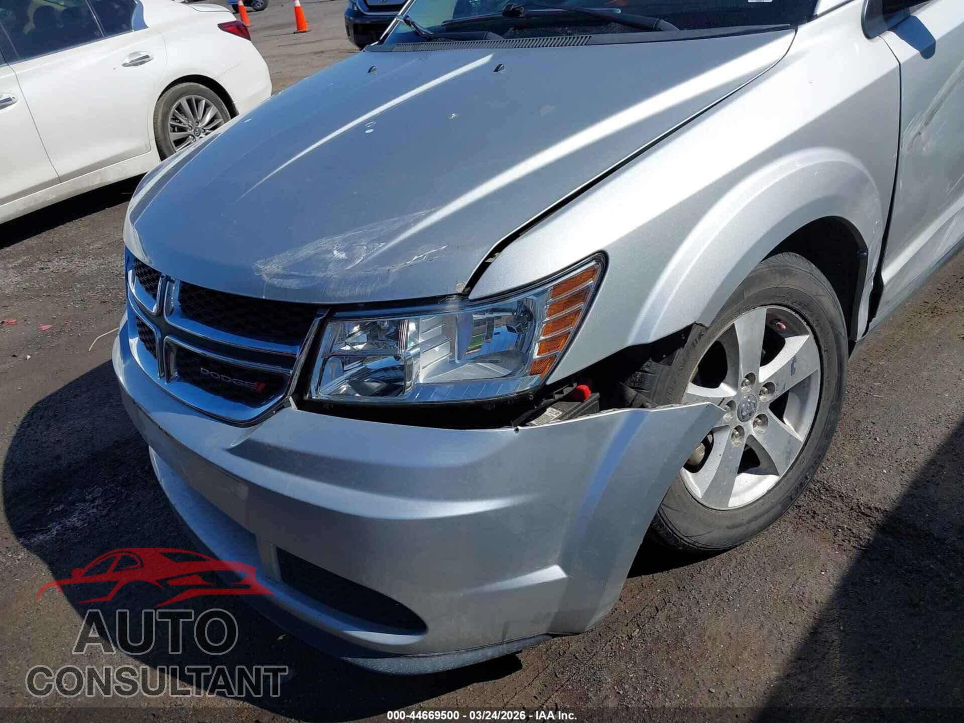 DODGE JOURNEY 2012 - 3C4PDCAB0CT367153