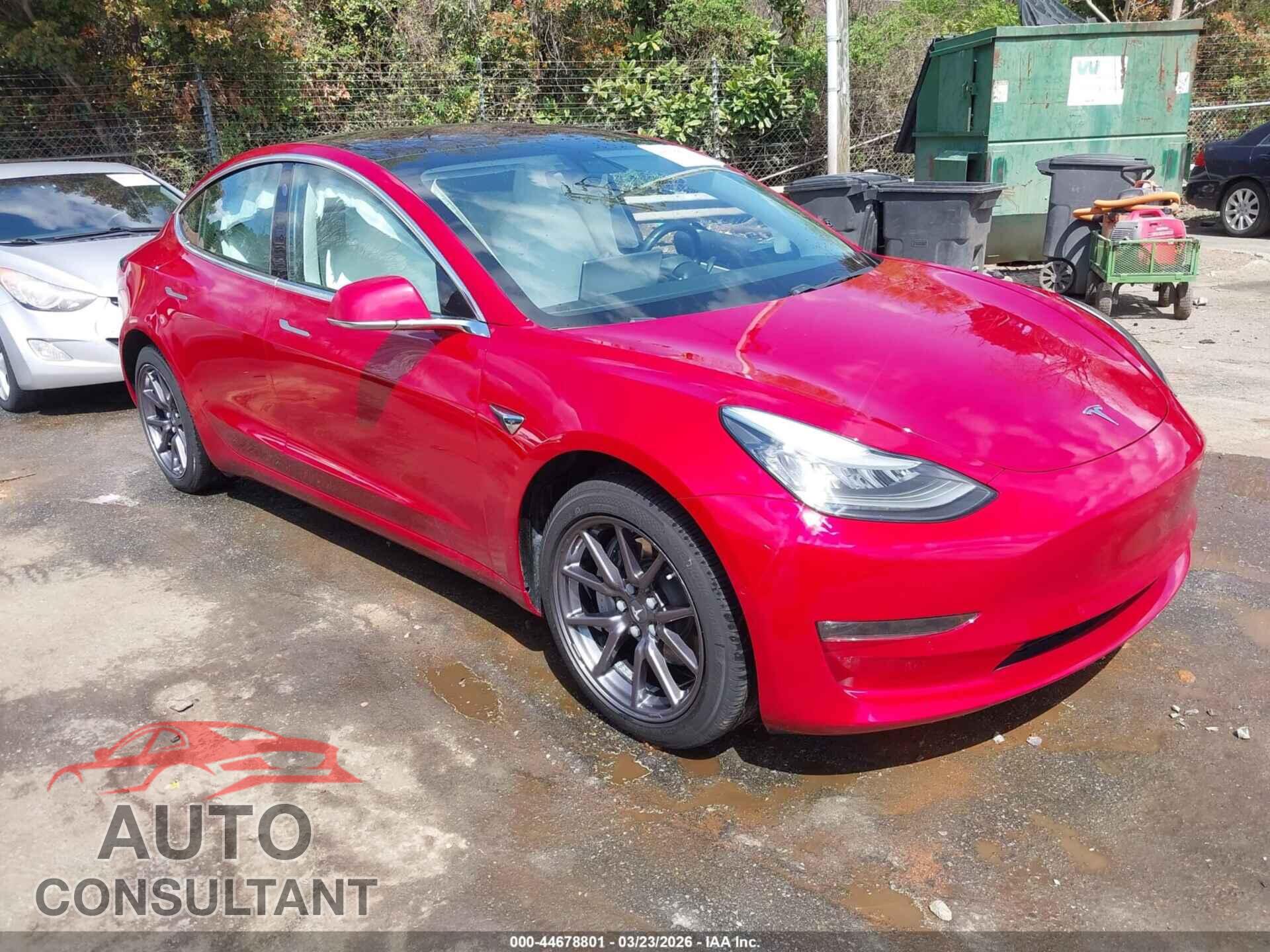 TESLA MODEL 3 2019 - 5YJ3E1EA0KF314869