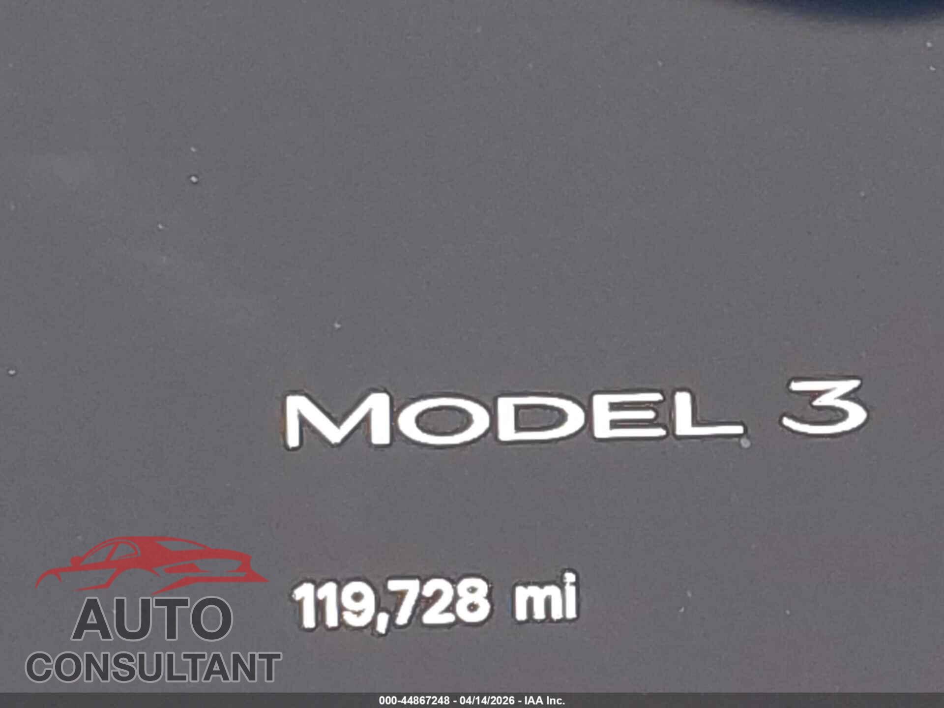 TESLA MODEL 3 2022 - 5YJ3E1EA6NF374448