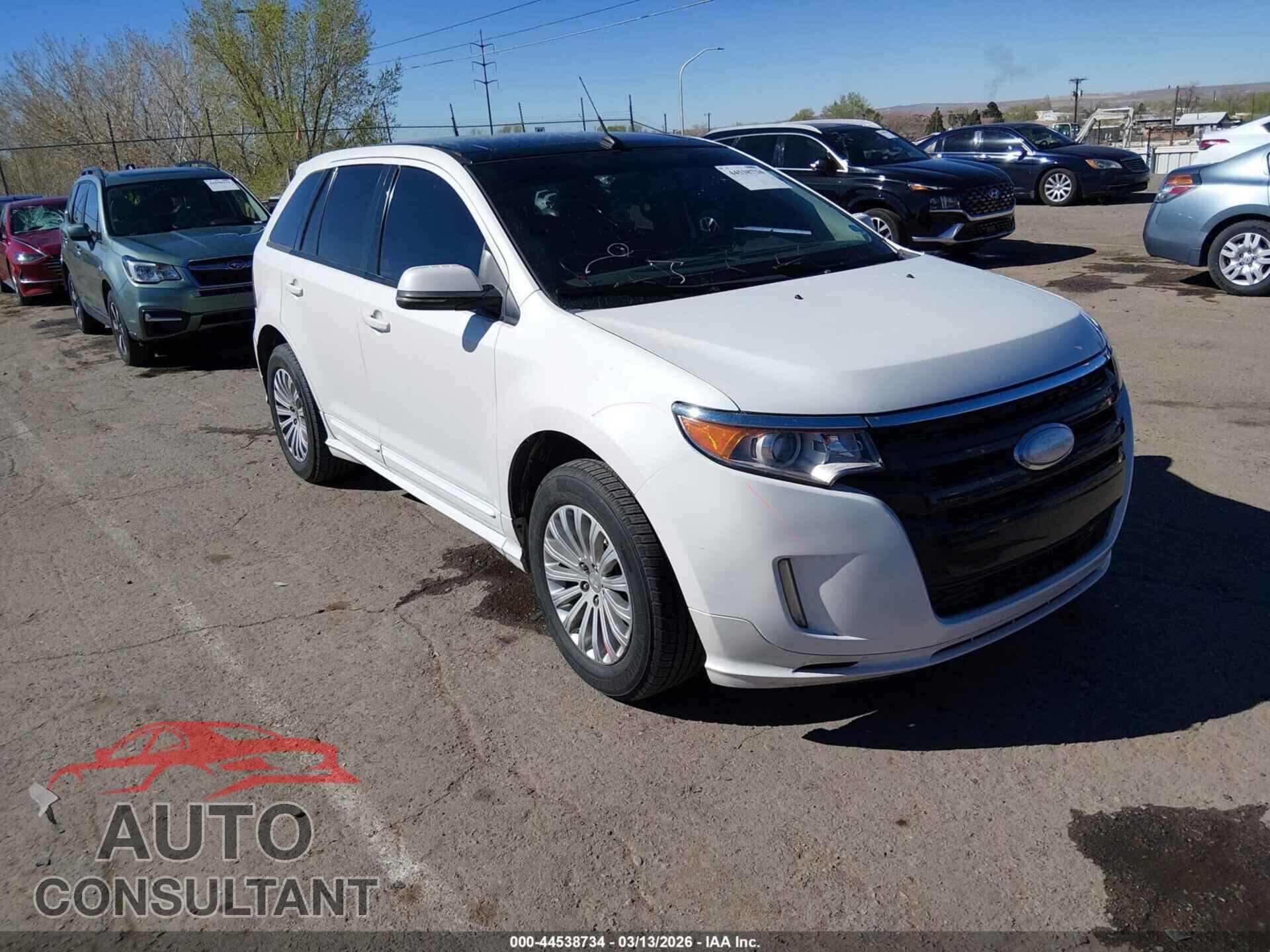 FORD EDGE 2013 - 2FMDK3AK6DBA77291