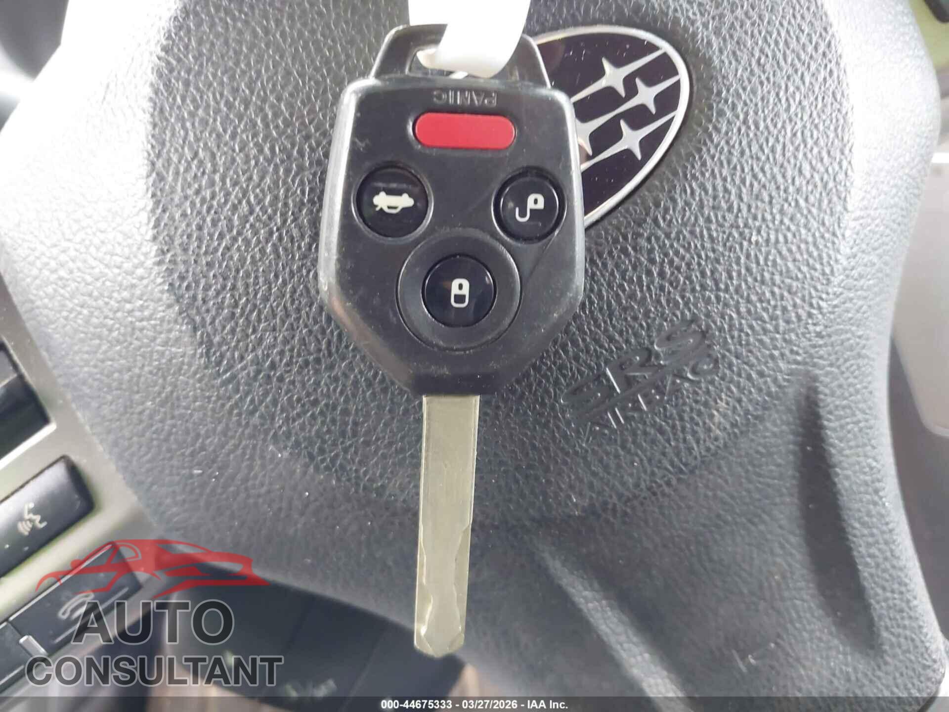 SUBARU OUTBACK 2013 - 4S4BRBPC4D3293685