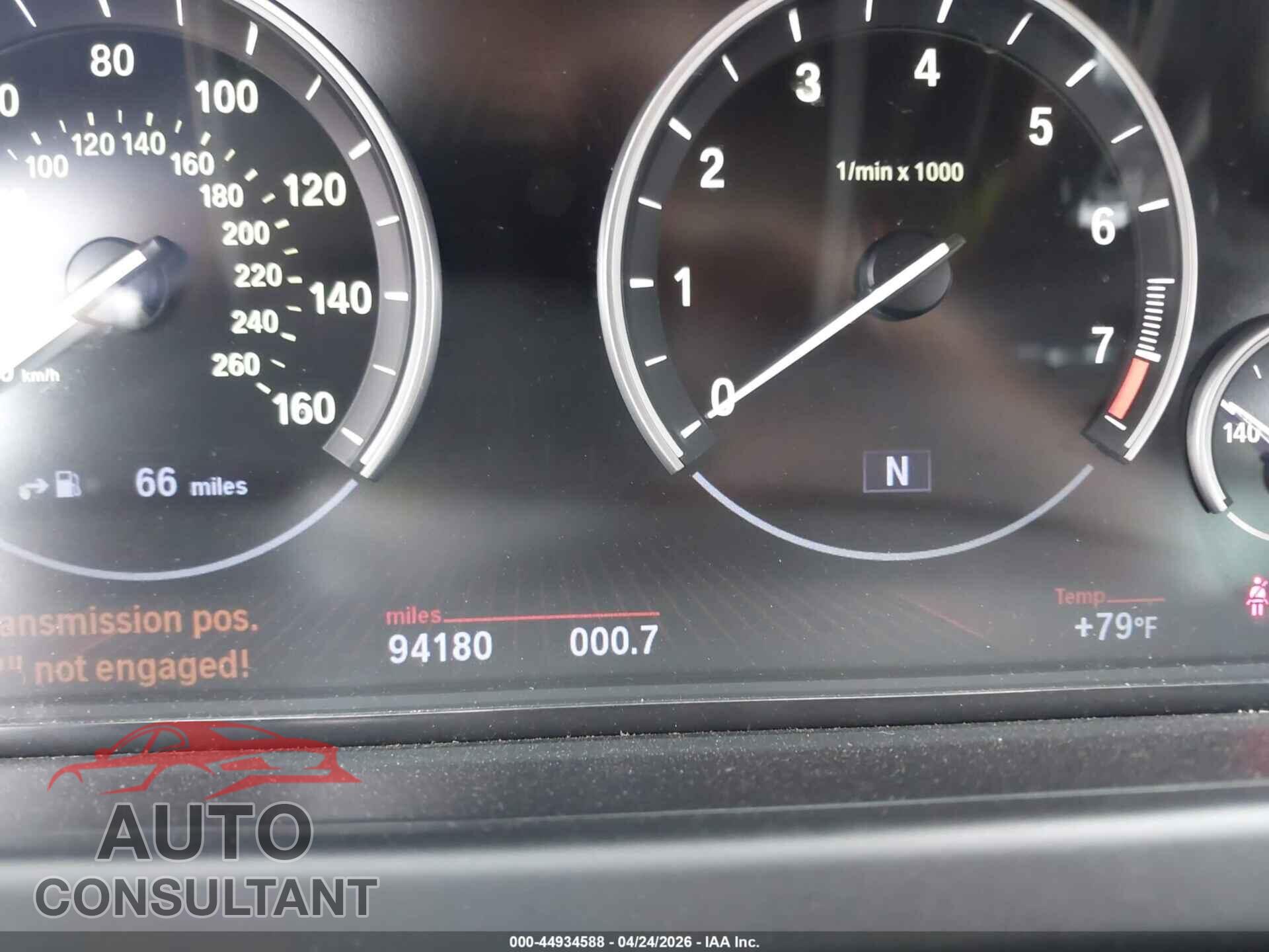 BMW 650I 2012 - WBALX3C50CDV77848