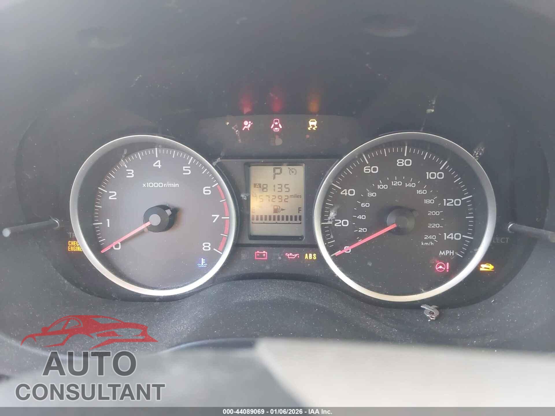SUBARU FORESTER 2016 - JF2SJADC8GH400739