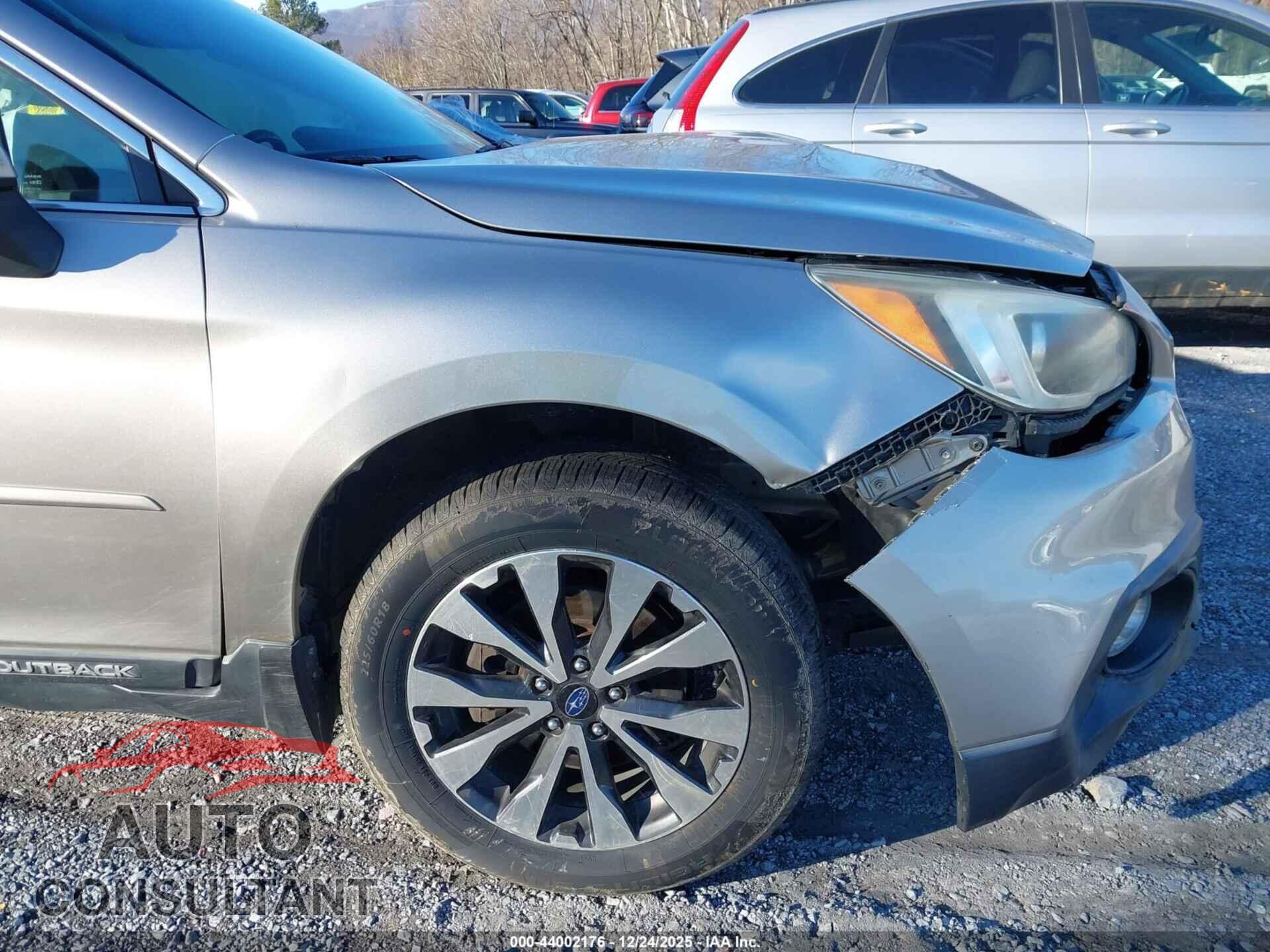 SUBARU OUTBACK 2016 - 4S4BSANC4G3242225