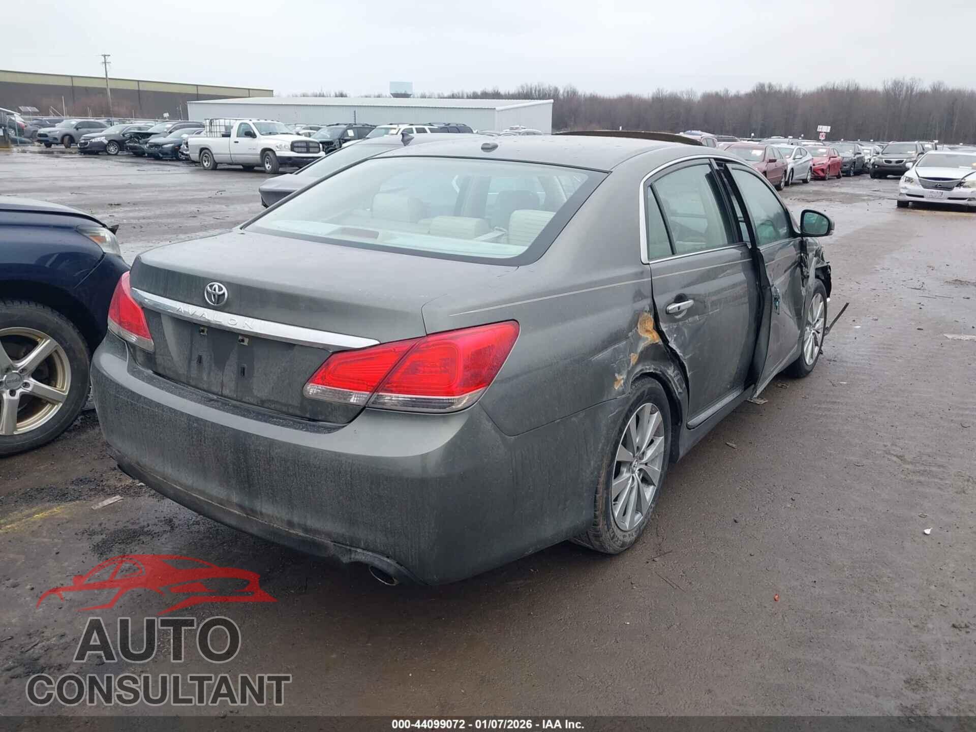 TOYOTA AVALON 2012 - 4T1BK3DBXCU464227