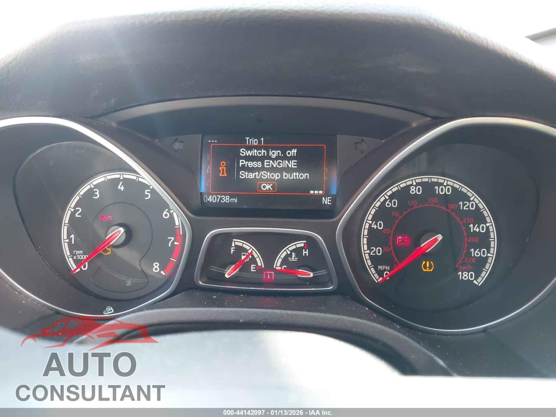 FORD FOCUS ST 2015 - 1FADP3L93FL216110