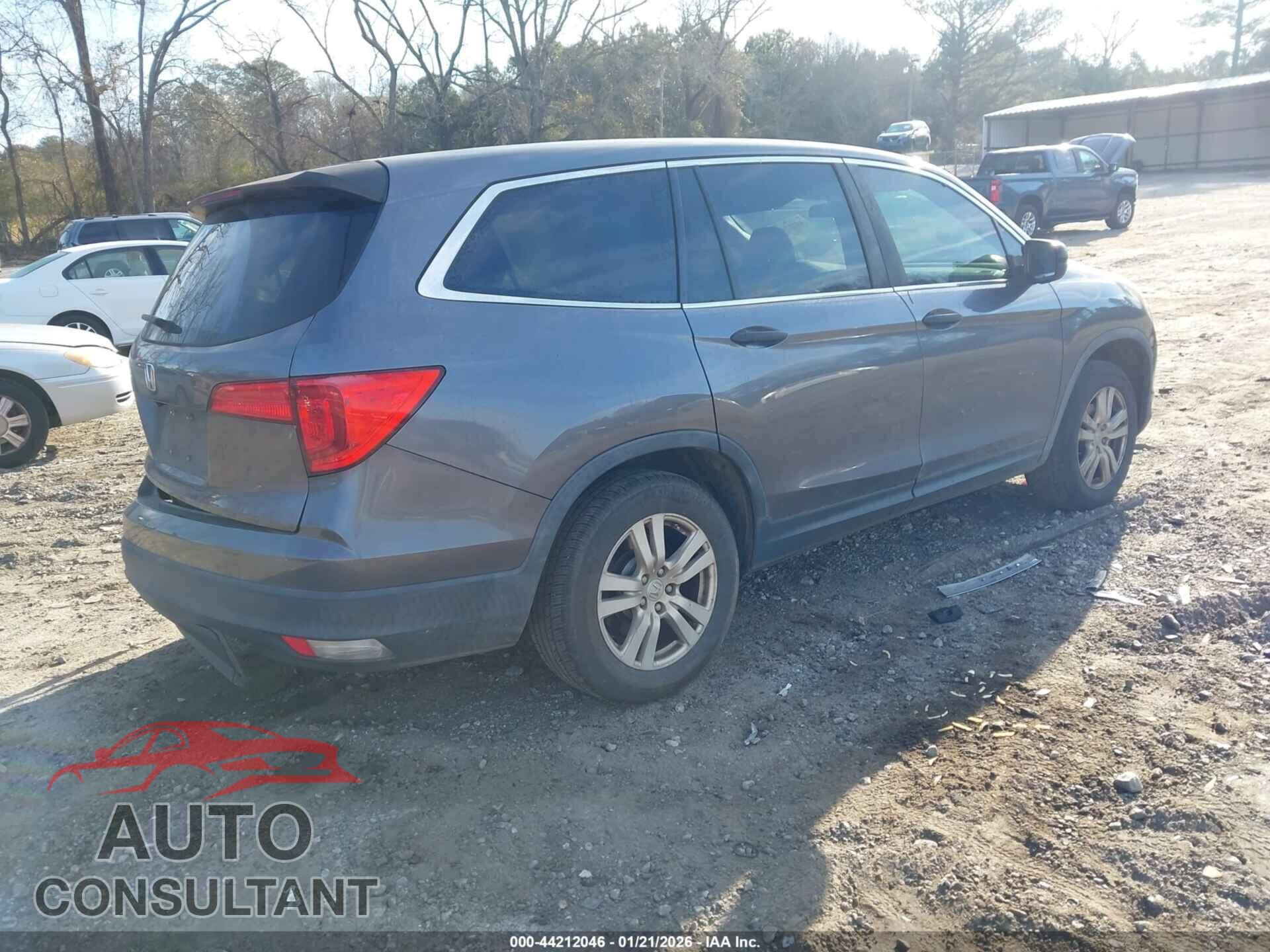 HONDA PILOT 2018 - 5FNYF5H17JB028540