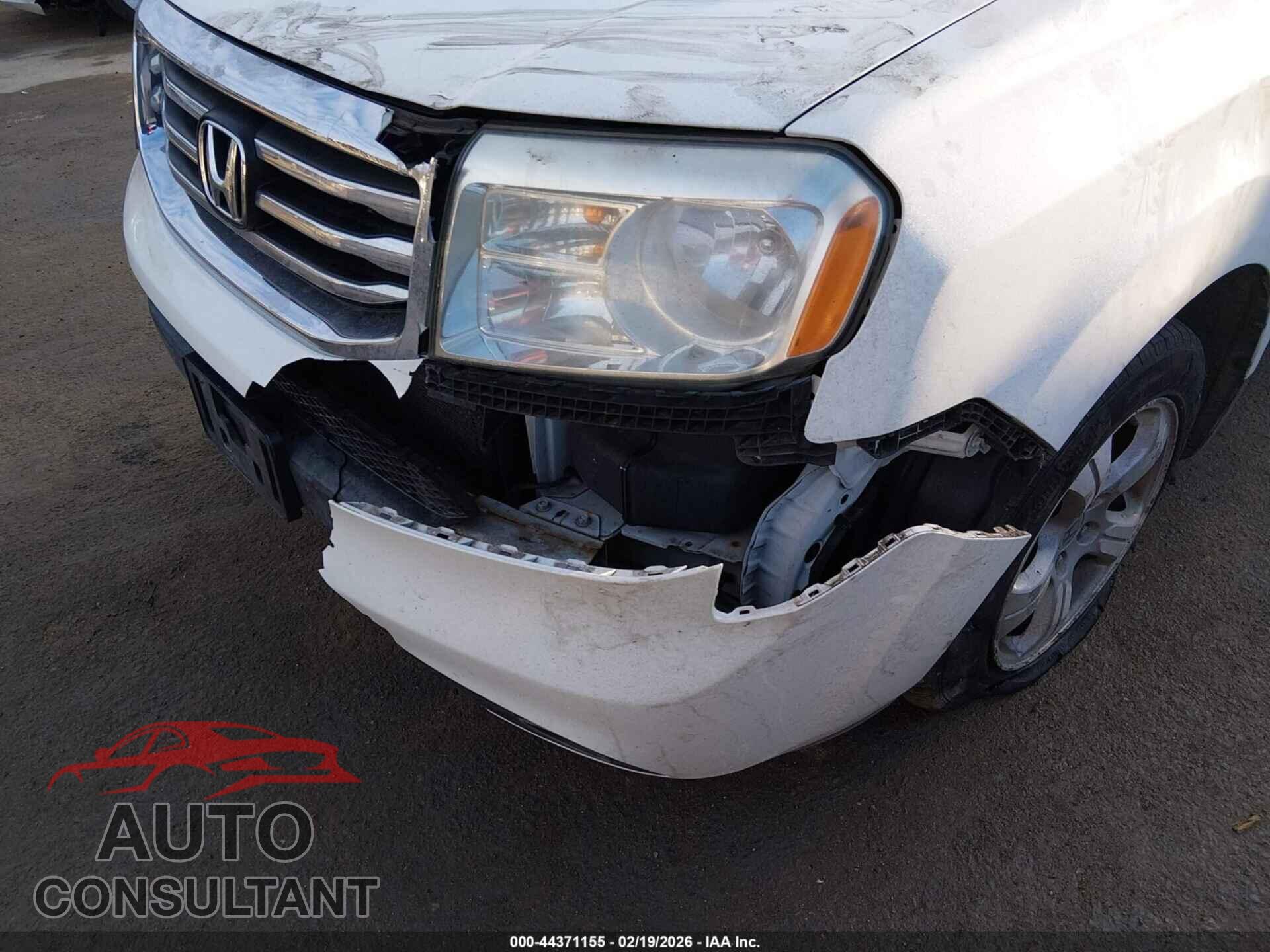 HONDA PILOT 2013 - 5FNYF4H79DB018353