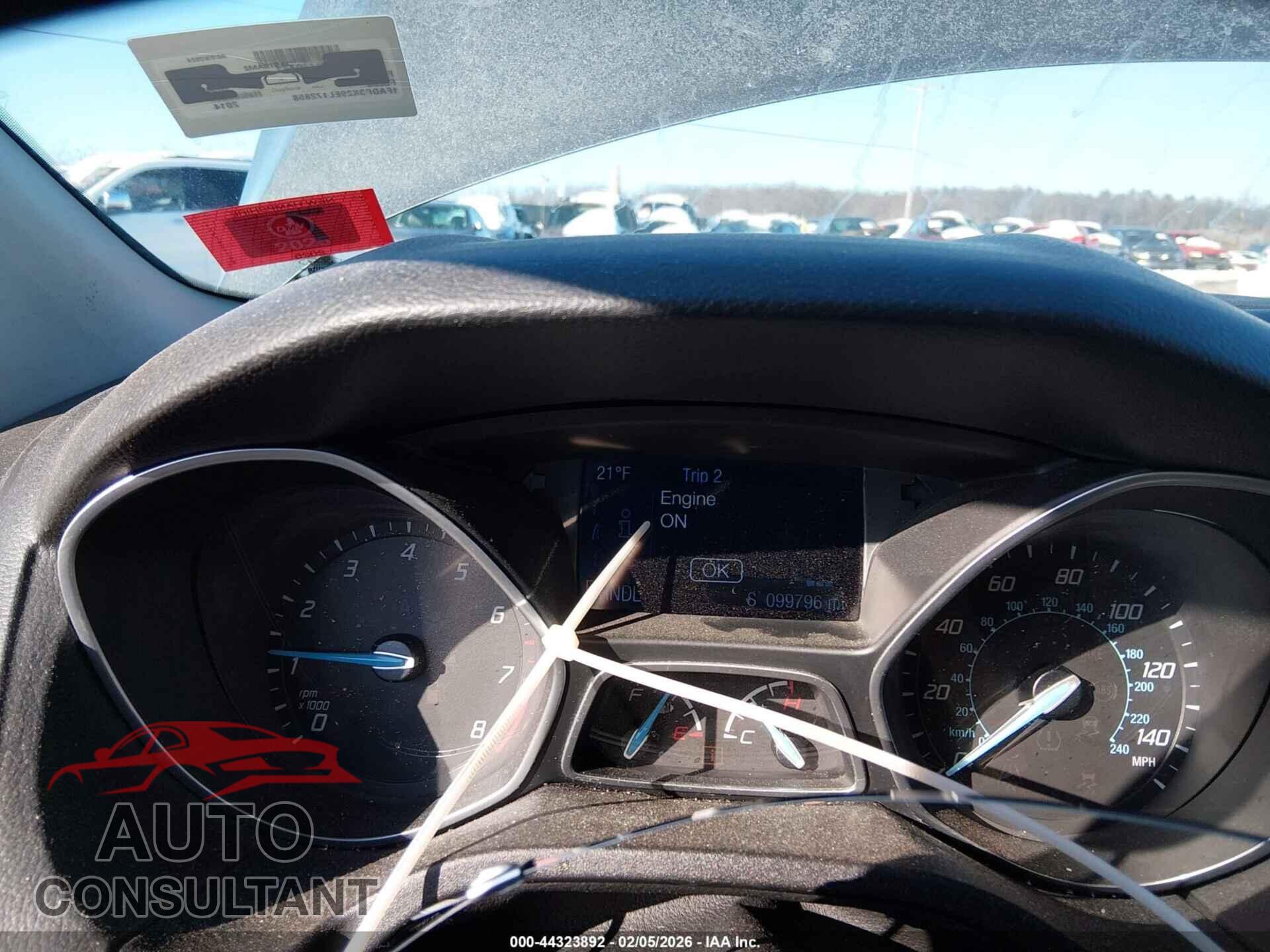 FORD FOCUS 2014 - 1FADP3K29EL172858