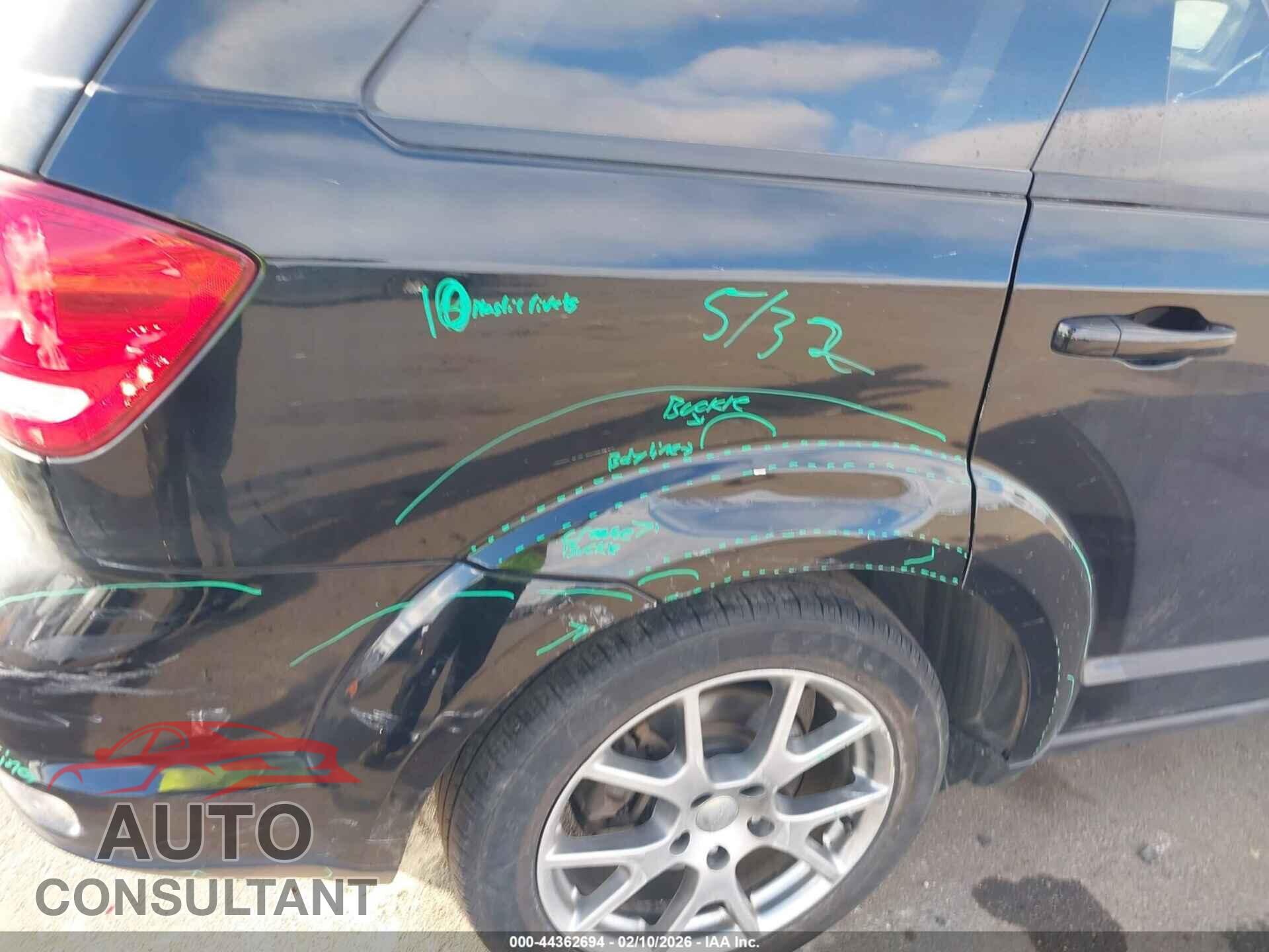 DODGE JOURNEY 2017 - 3C4PDDEG5HT606831