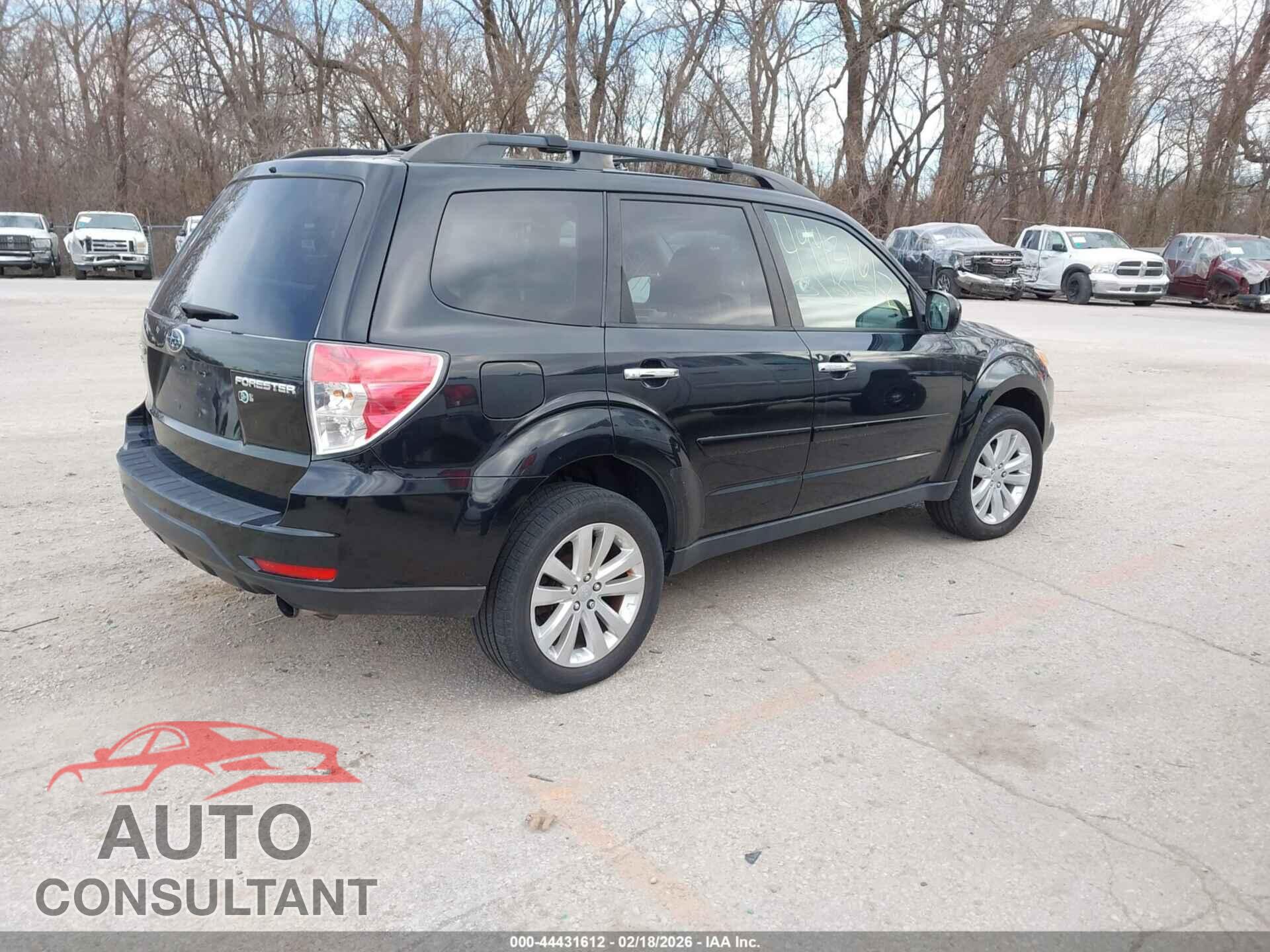 SUBARU FORESTER 2012 - JF2SHBDC6CH432567