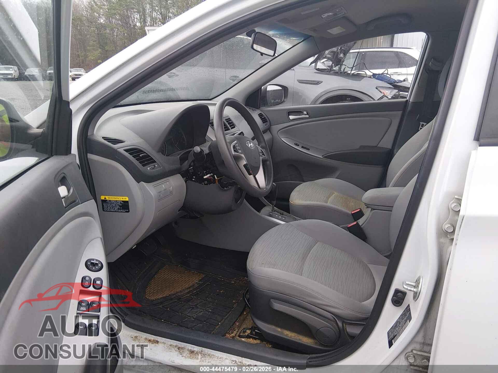HYUNDAI ACCENT 2017 - KMHCT4AE8HU372952