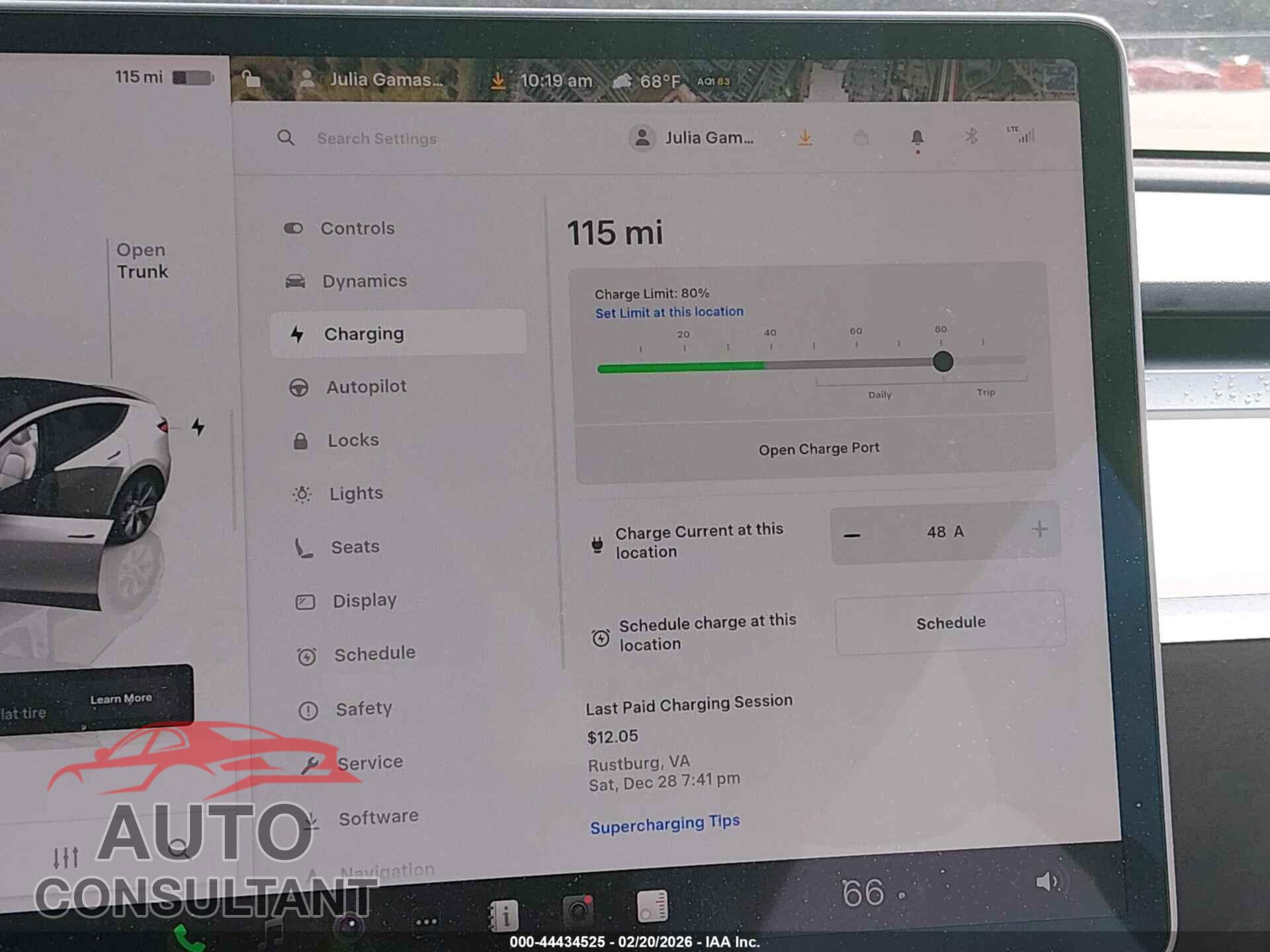 TESLA MODEL Y 2023 - 7SAYGDEE8PF790060