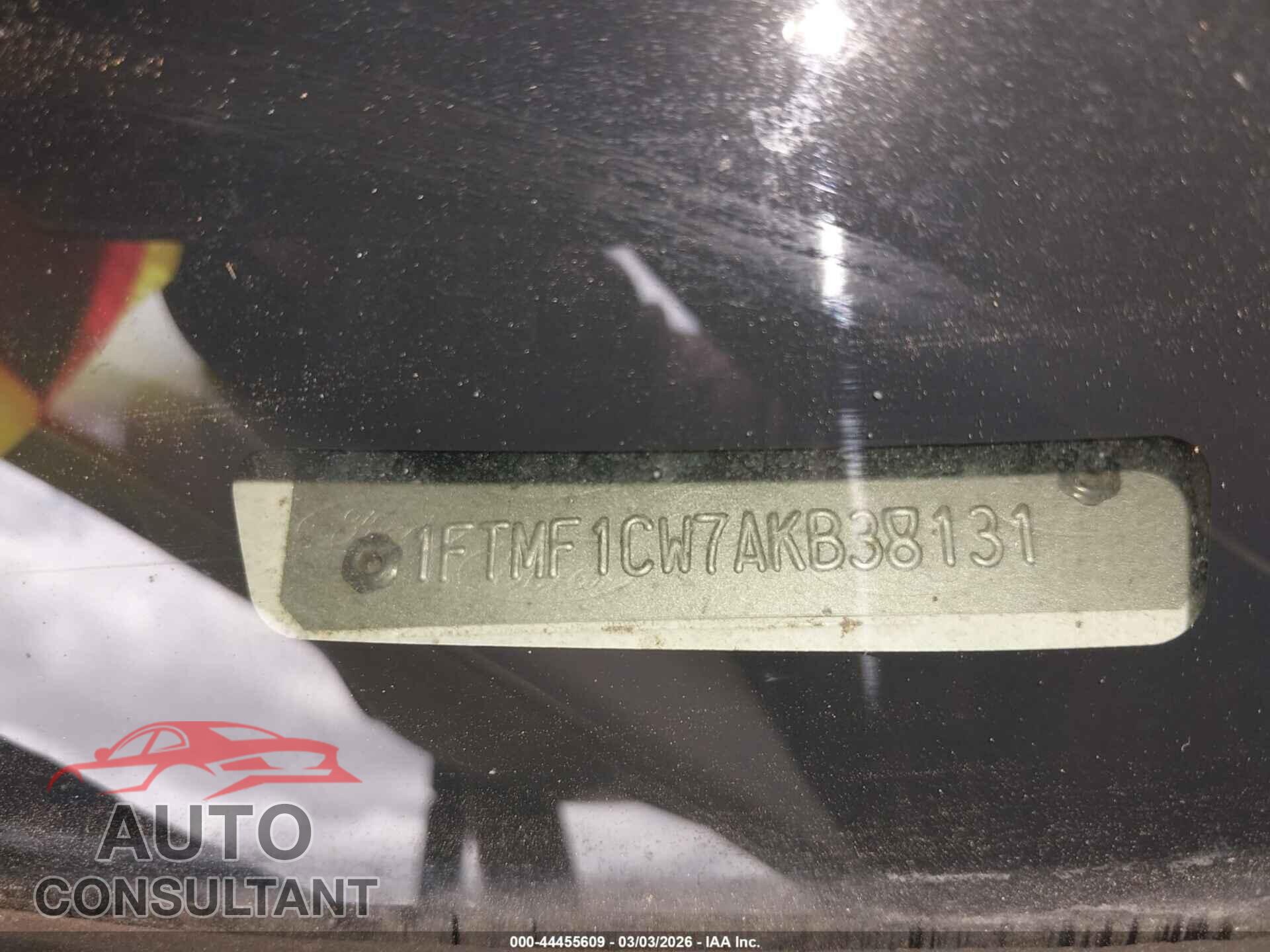 FORD F-150 2010 - 1FTMF1CW7AKB38131