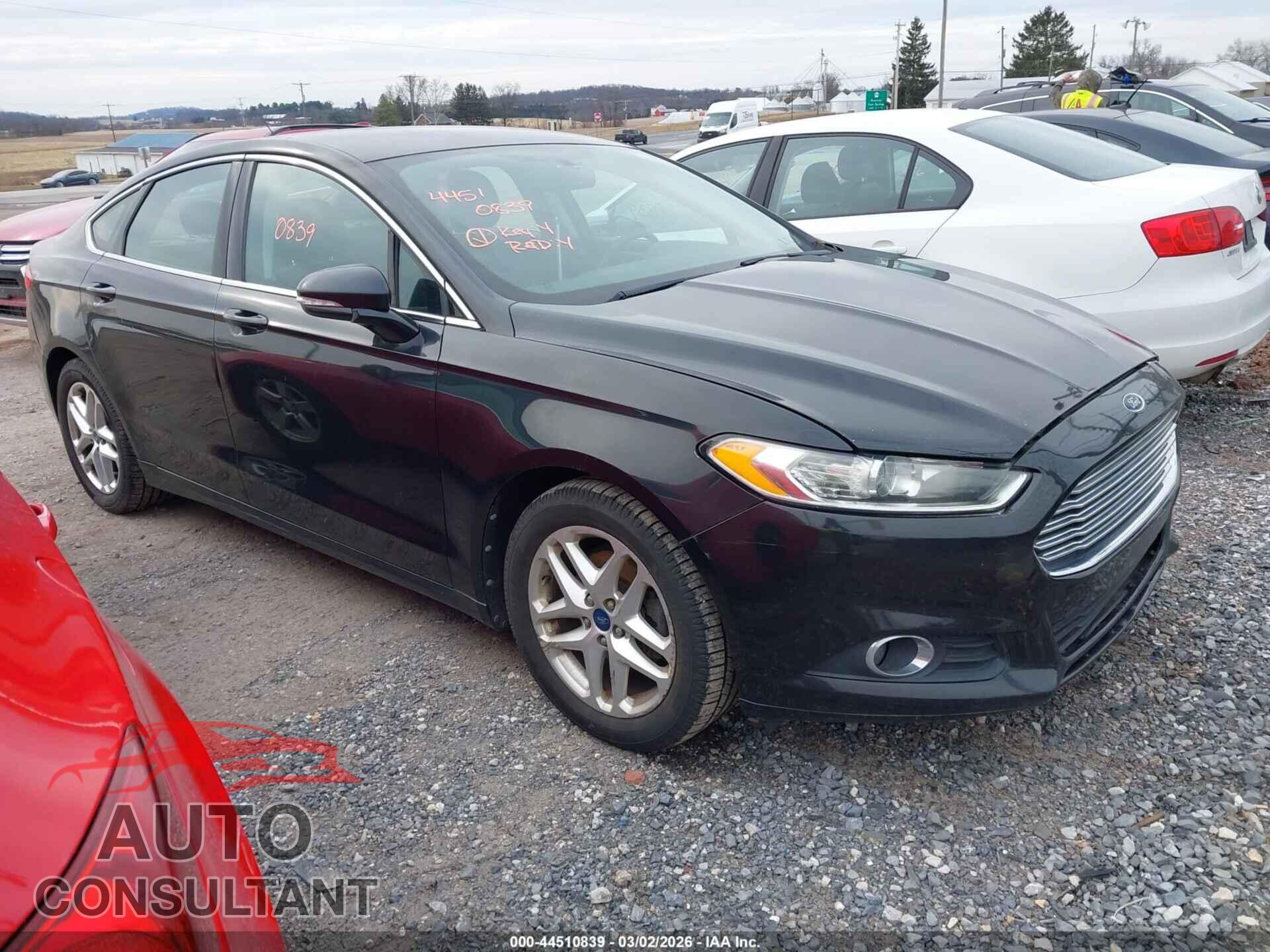 FORD FUSION 2013 - 3FA6P0HR7DR143452