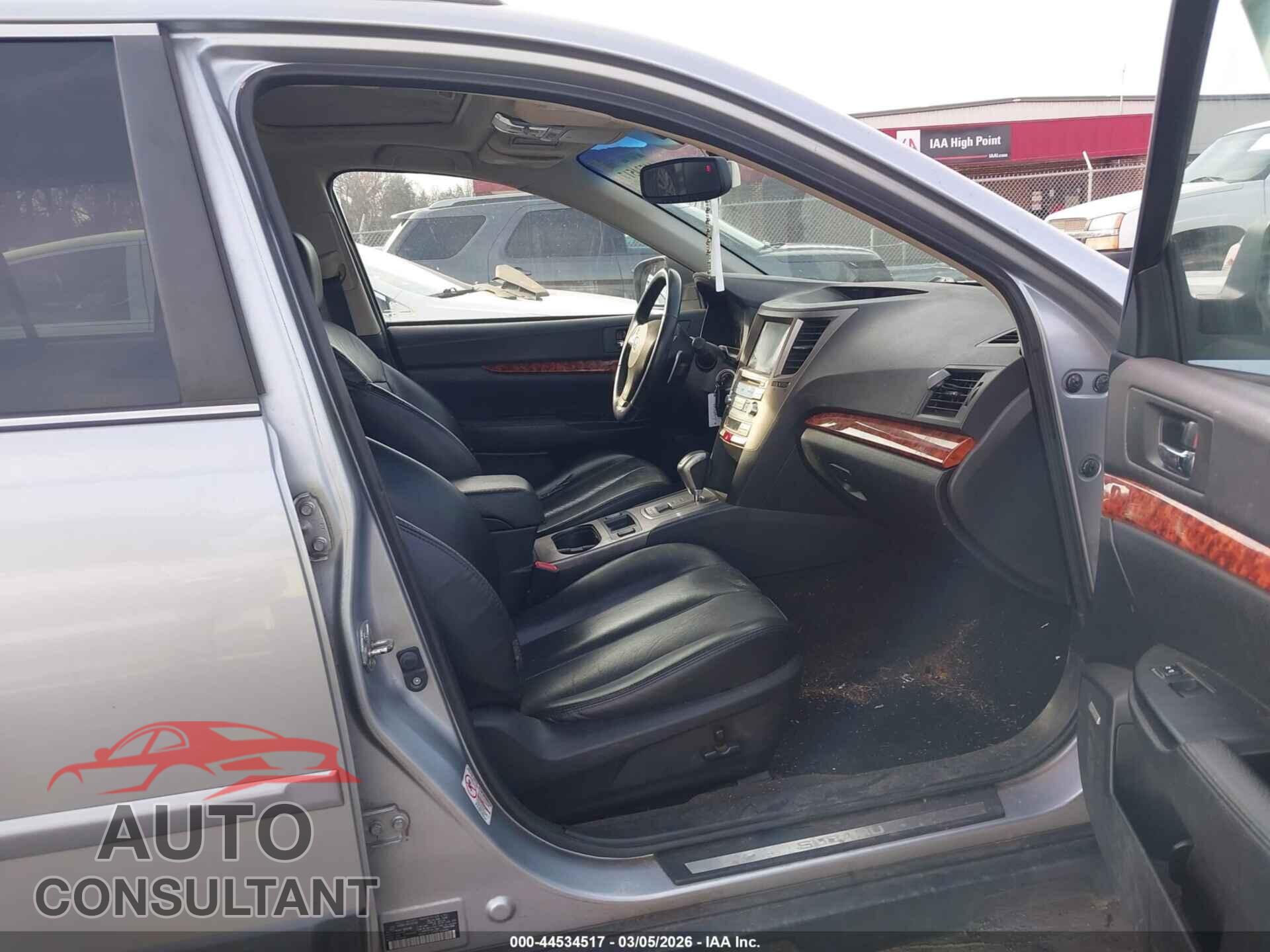 SUBARU OUTBACK 2012 - 4S4BRBLC8C3297436