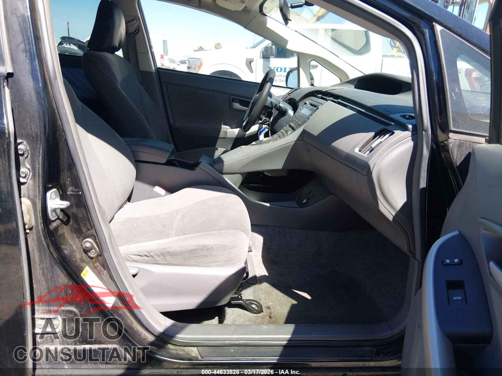 TOYOTA PRIUS 2011 - JTDKN3DU2B1479074