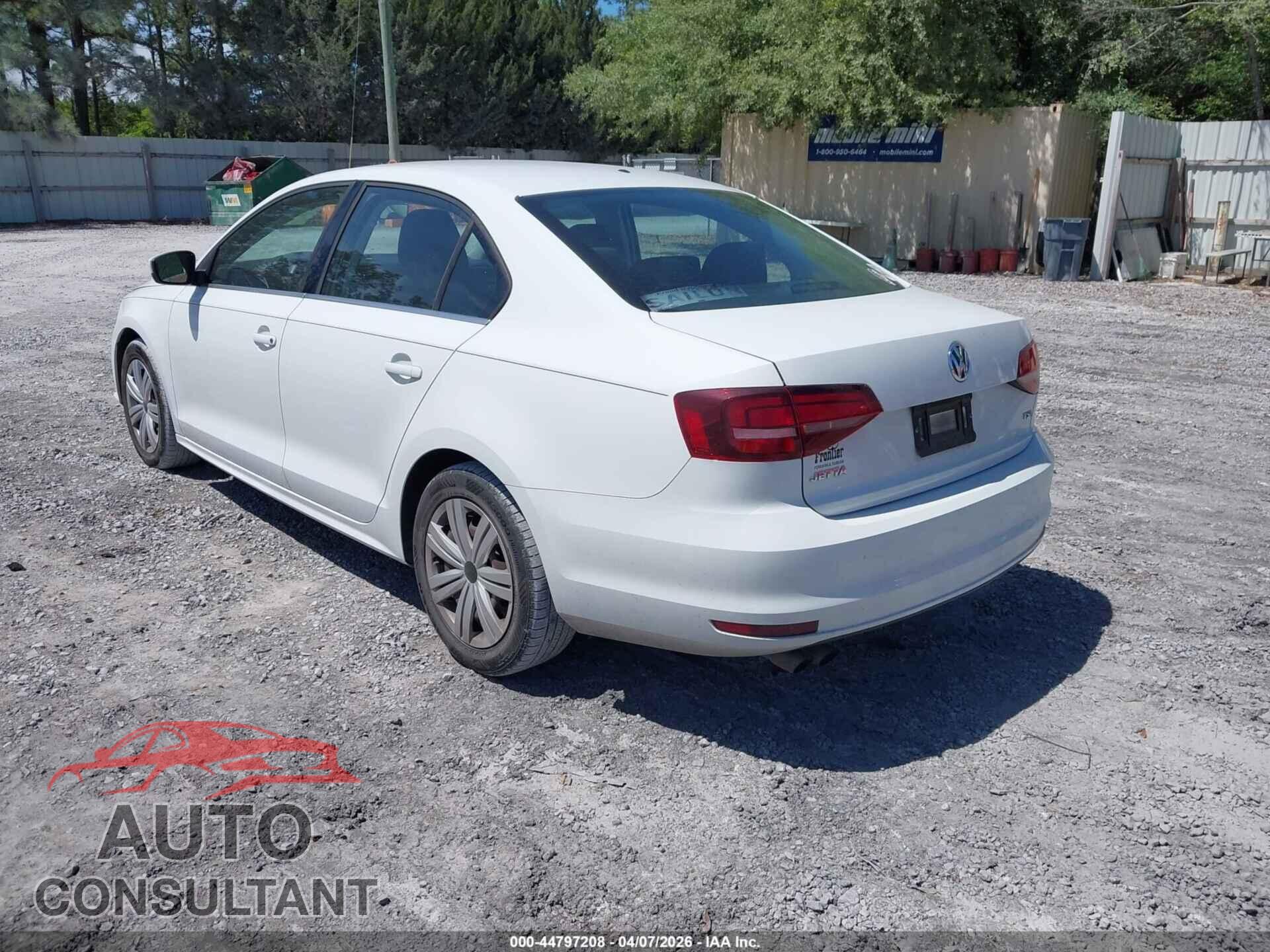 VOLKSWAGEN JETTA 2017 - 3VW2B7AJ1HM353260