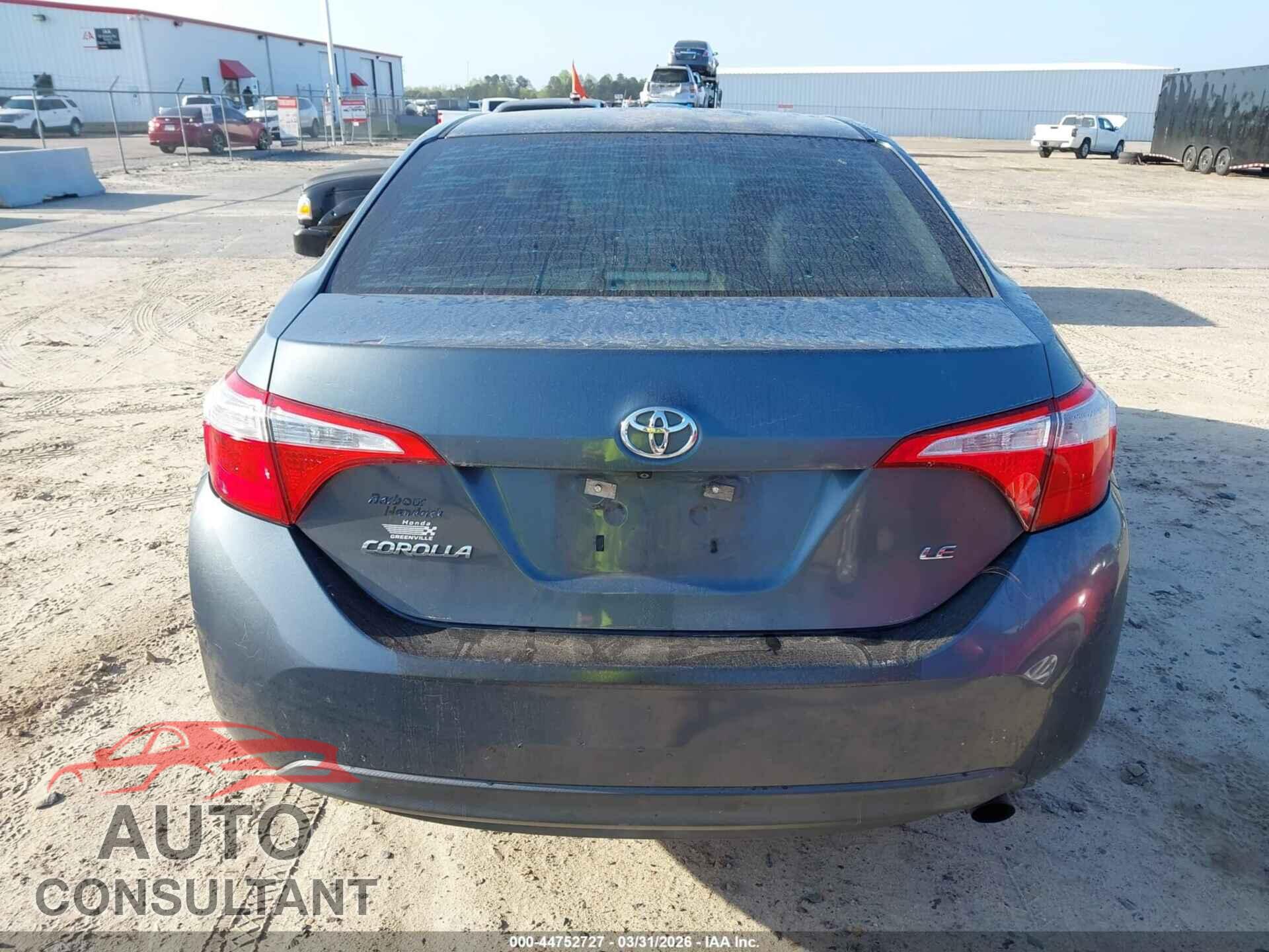TOYOTA COROLLA 2014 - 5YFBURHE1EP132425