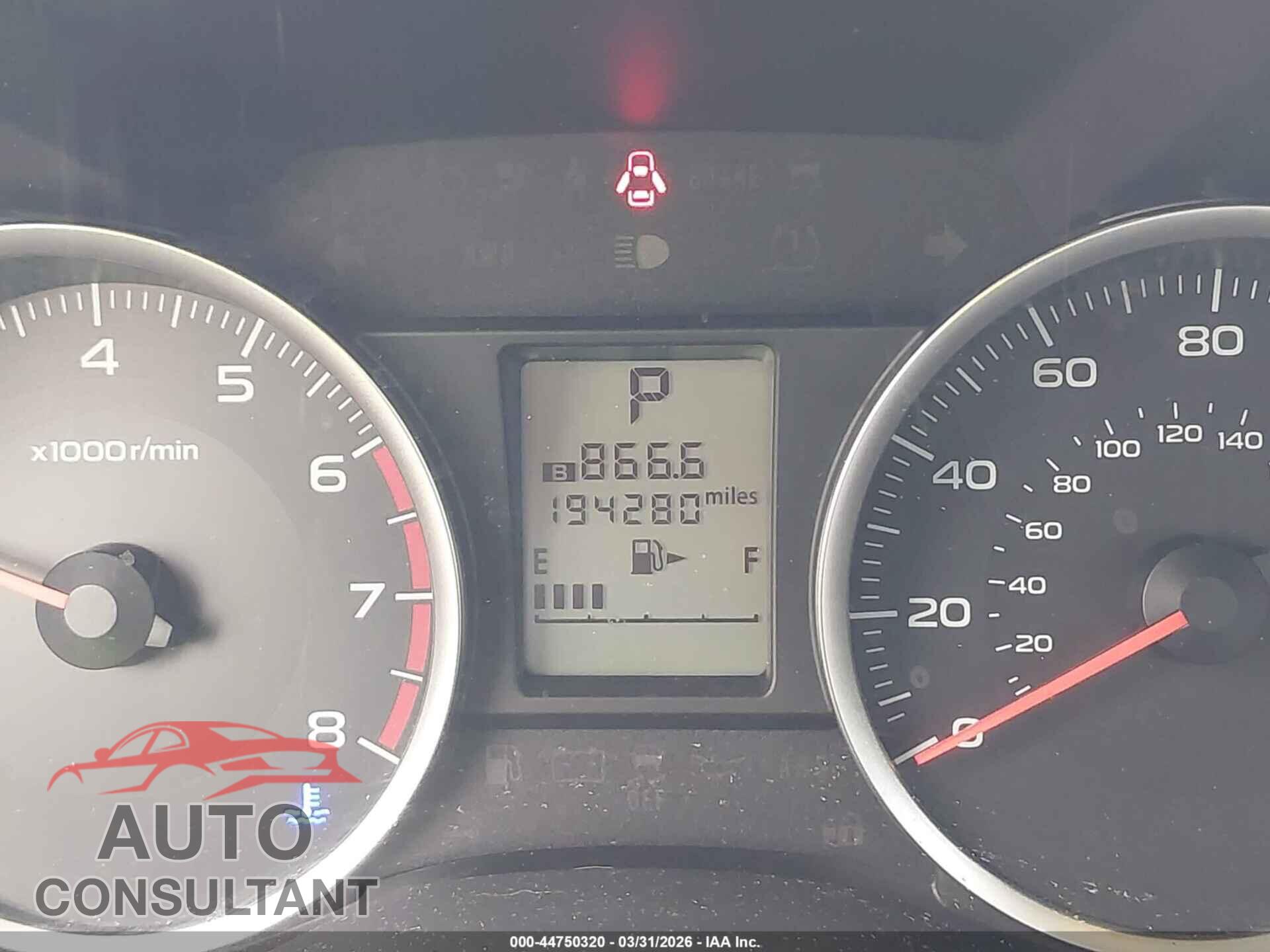 SUBARU FORESTER 2017 - JF2SJAAC5HH406276