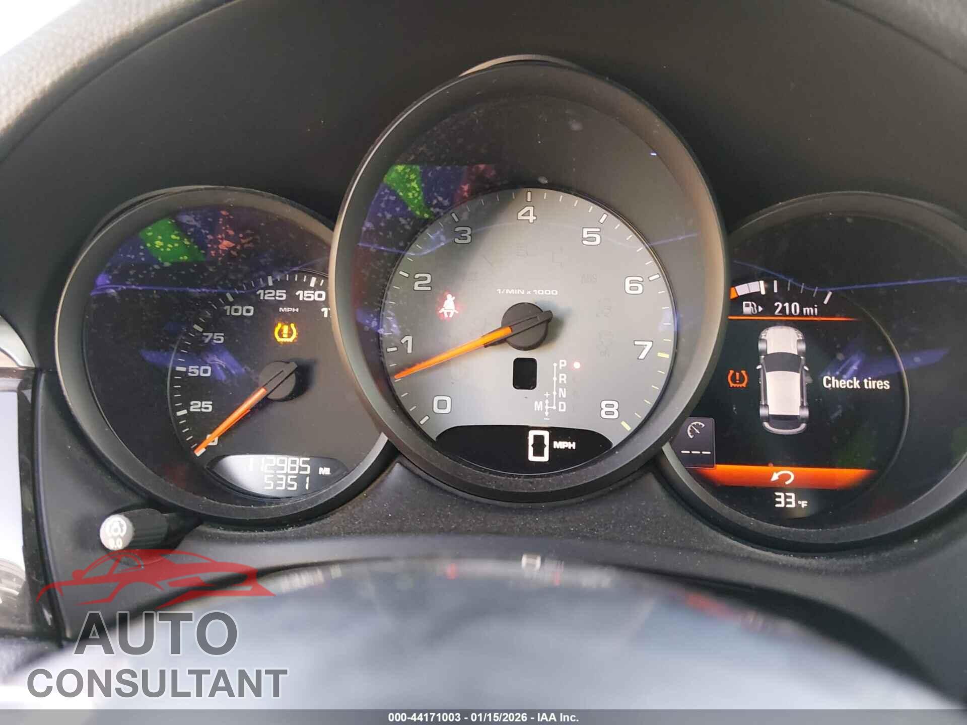 PORSCHE MACAN 2016 - WP1AB2A52GLB50381