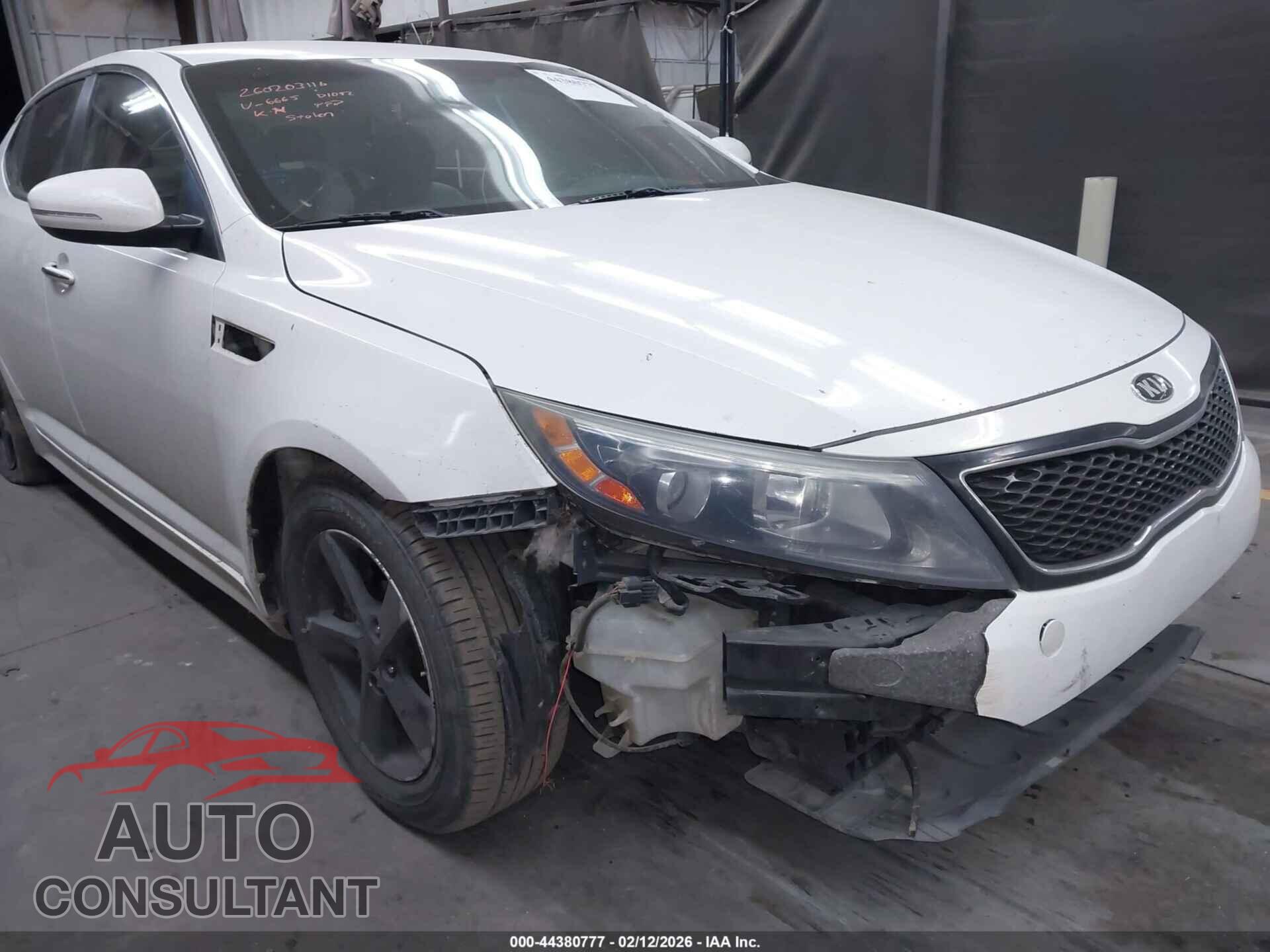 KIA OPTIMA 2015 - KNAGM4A79F5546665