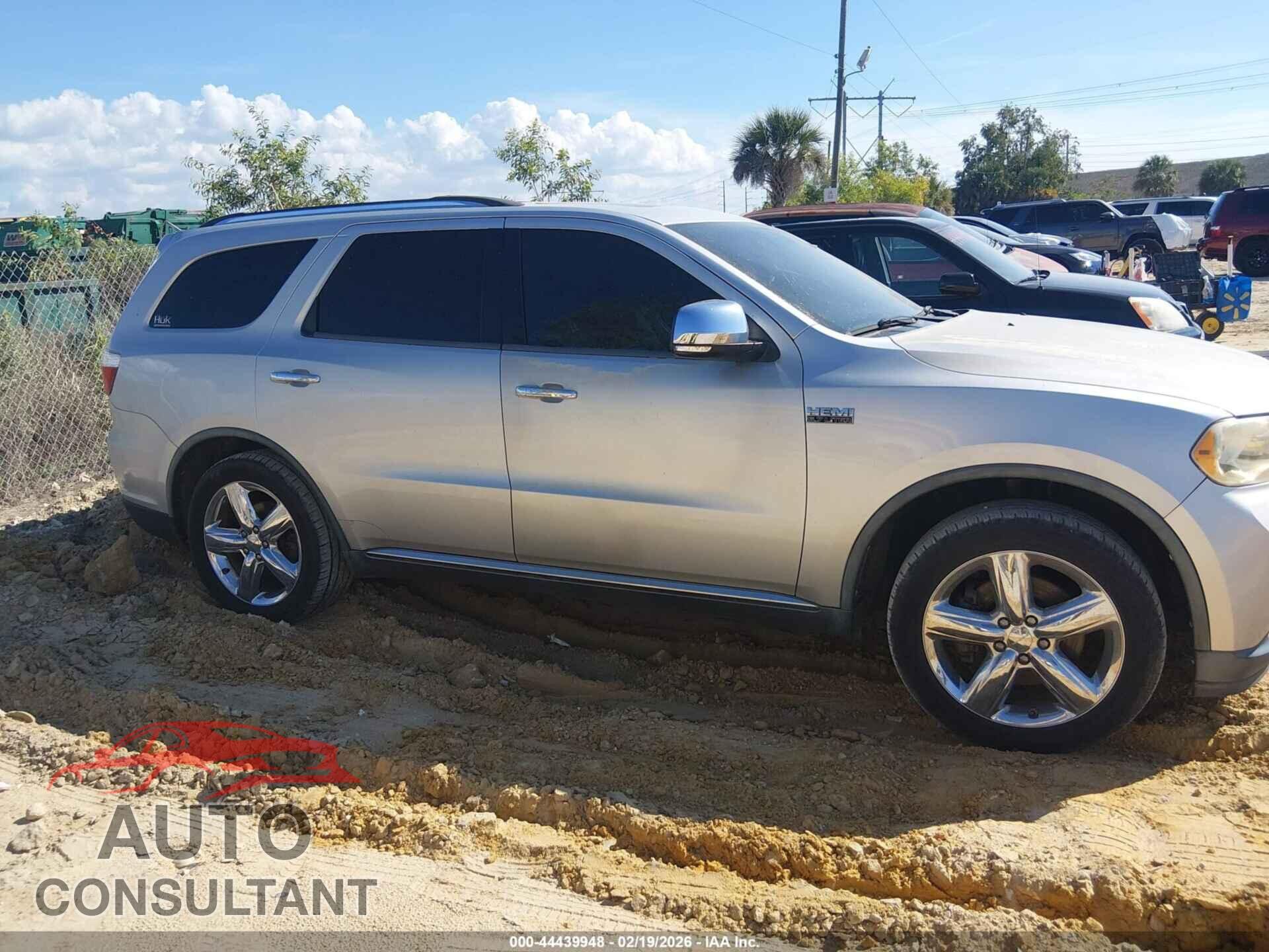 DODGE DURANGO 2011 - 1D4SD5GTXBC682013