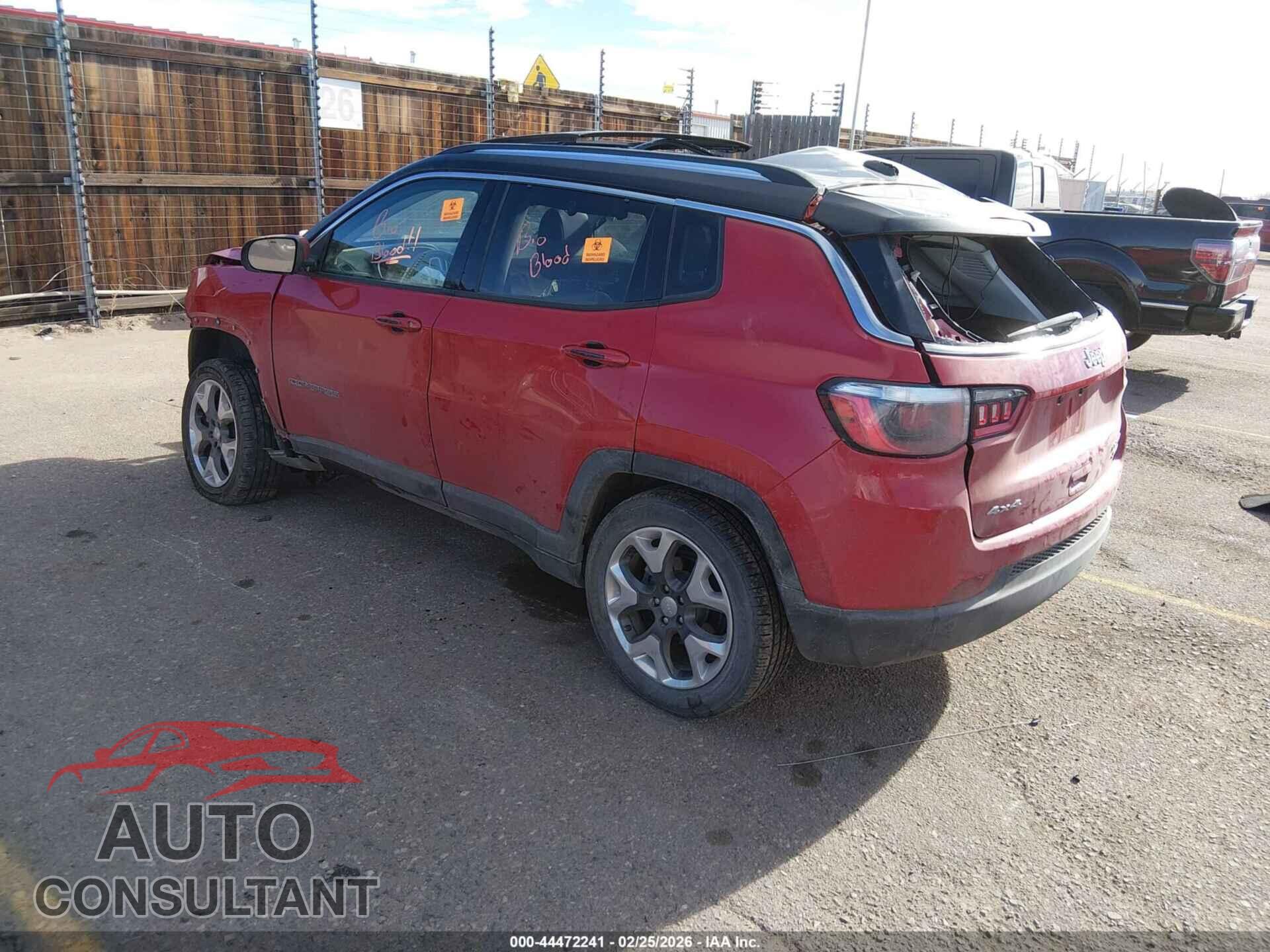 JEEP COMPASS 2019 - 3C4NJDCB5KT678935