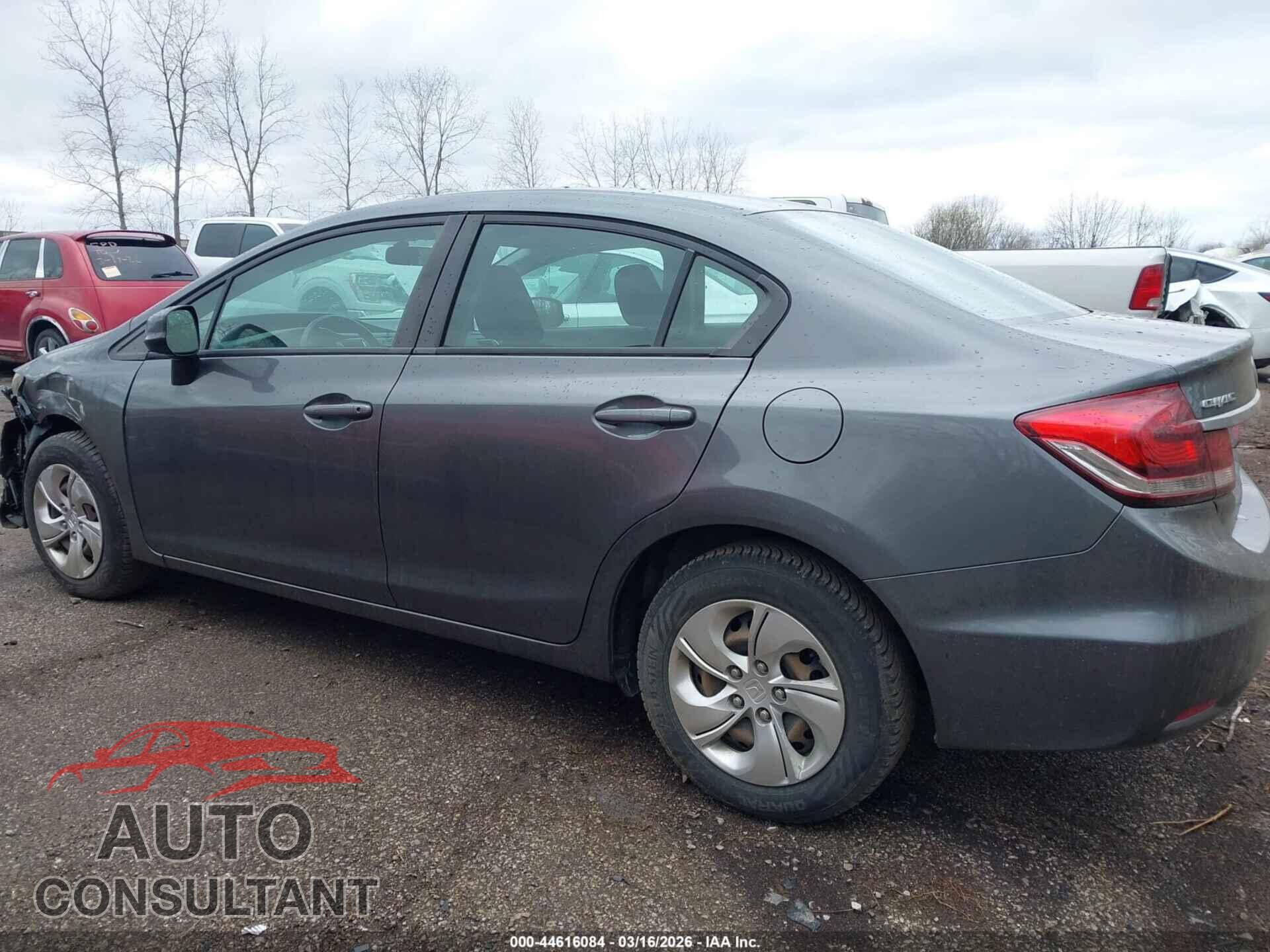 HONDA CIVIC 2013 - 19XFB2F50DE081288